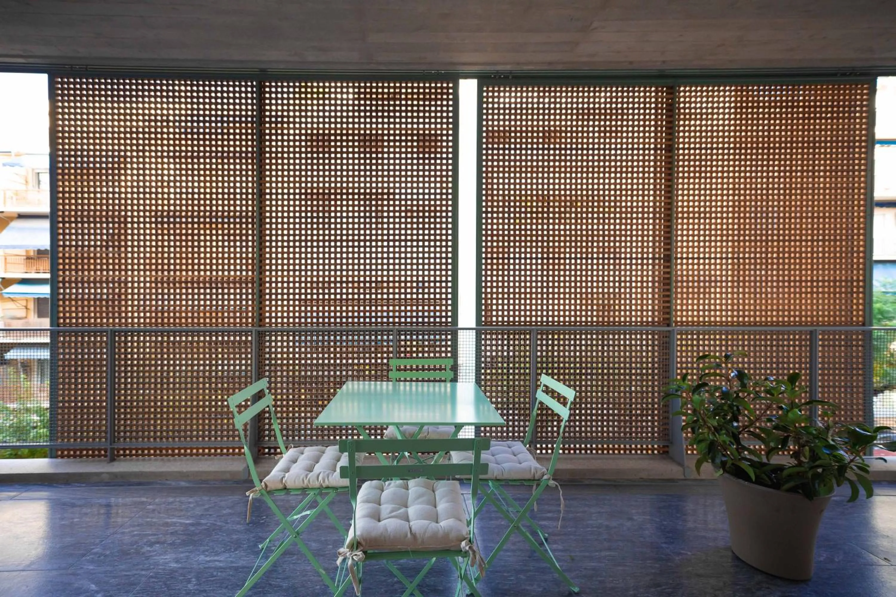 Balcony/Terrace in Athens BlueBuilding