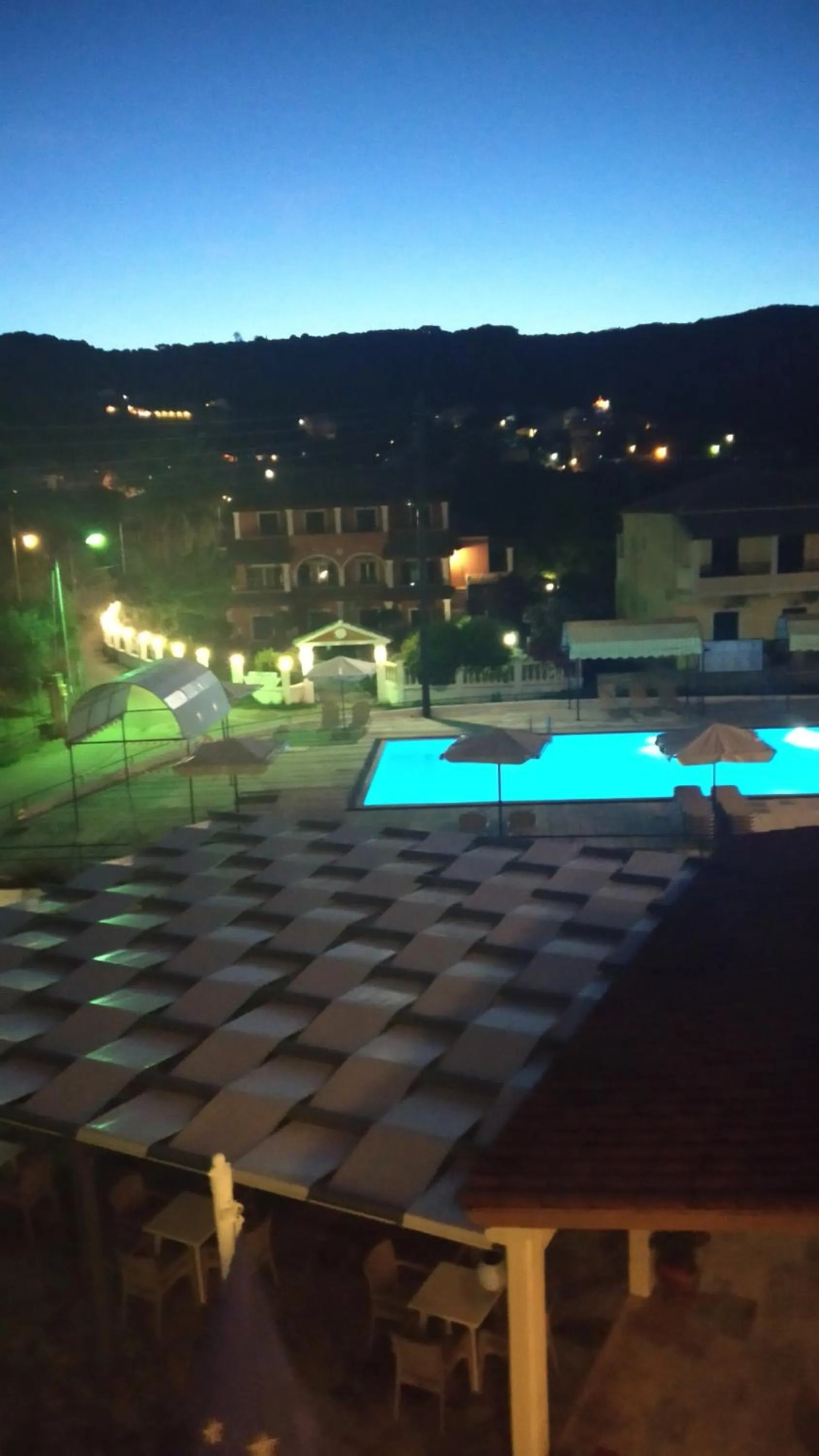 Property building in Hotel Prassino Nissi