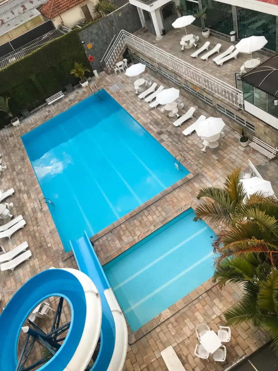 Pool view in Hotel Metrópole