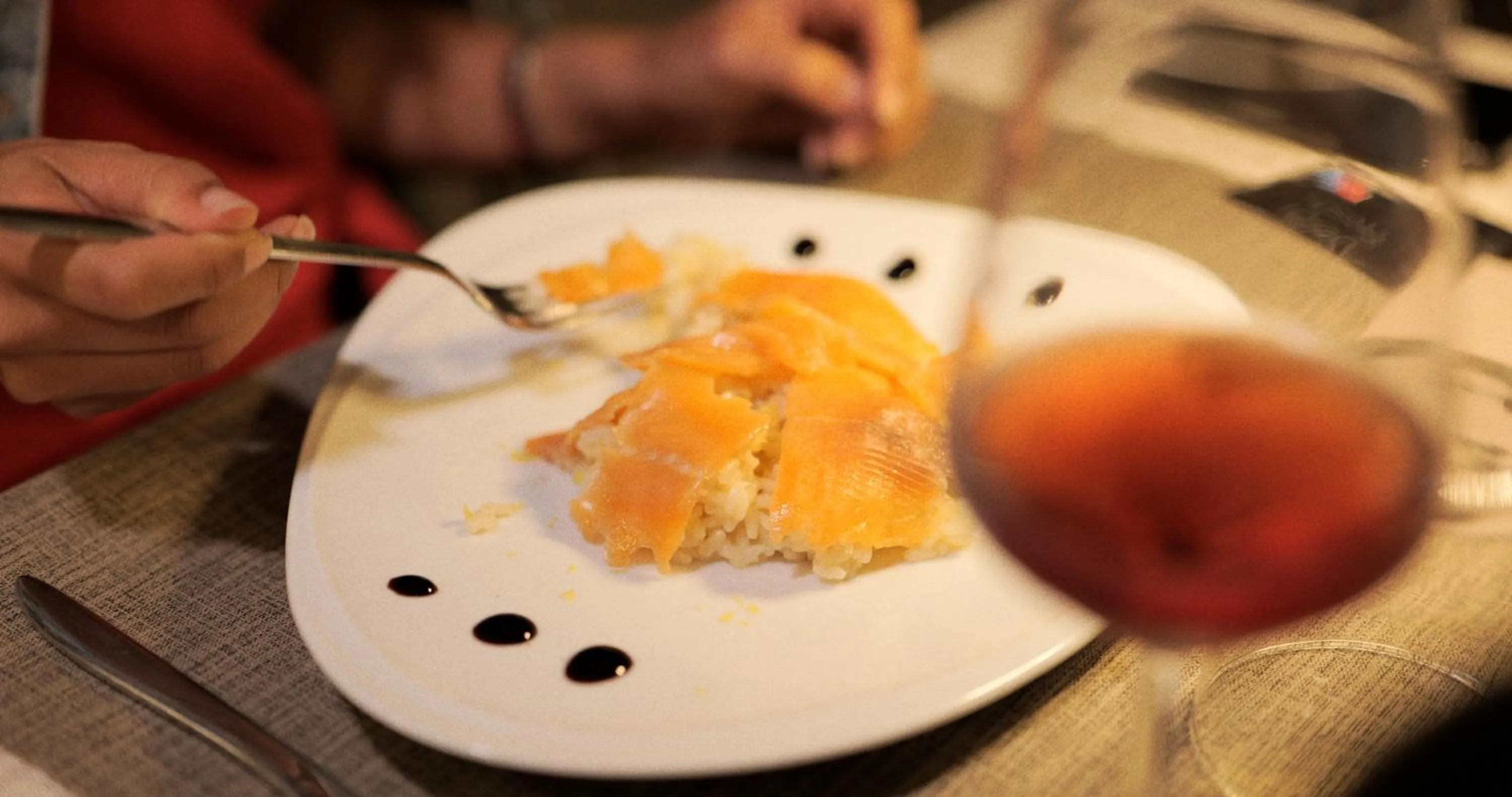 Food and drinks in Hotel La Bussola