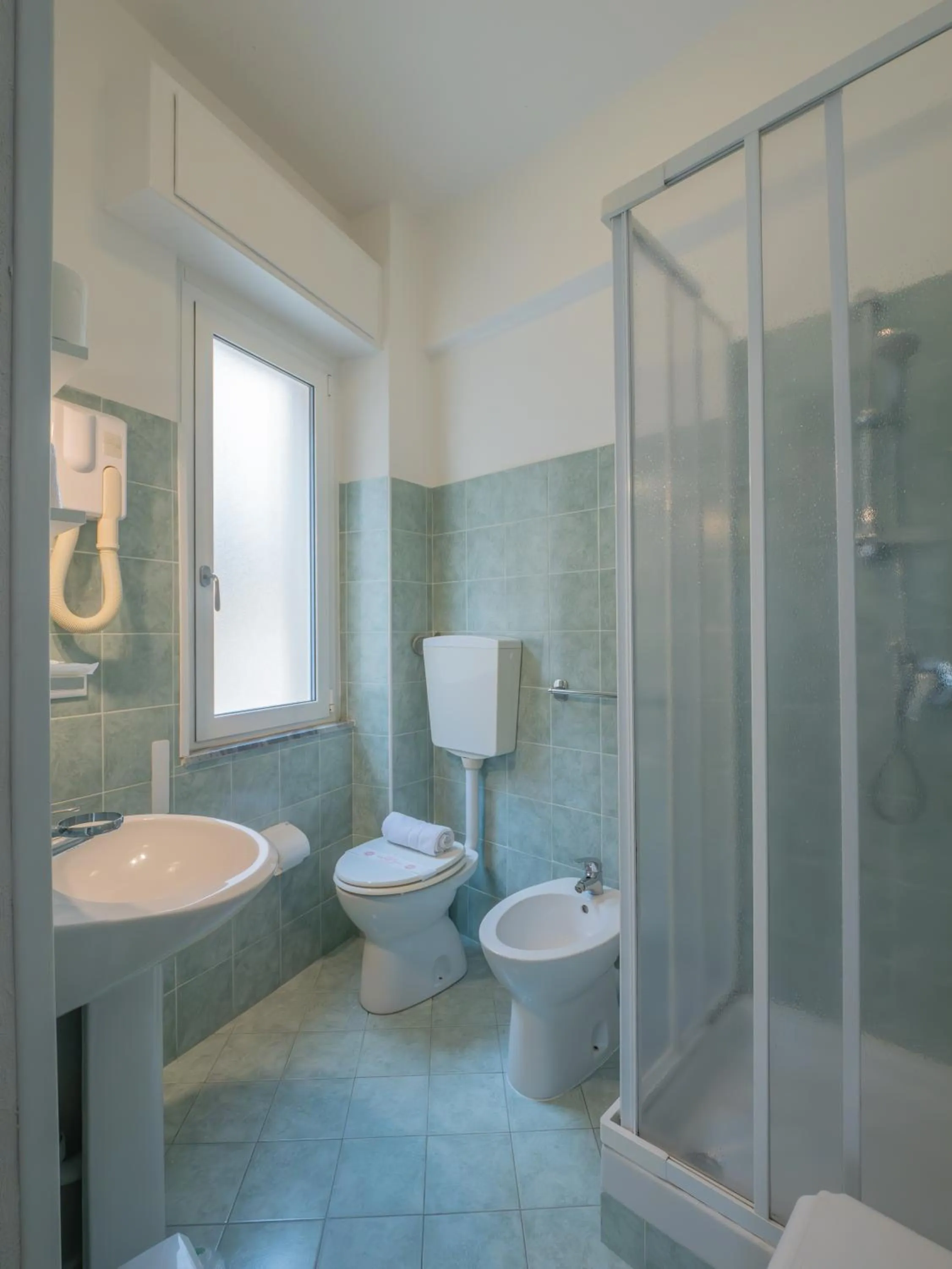 Toilet in Hotel La Bussola