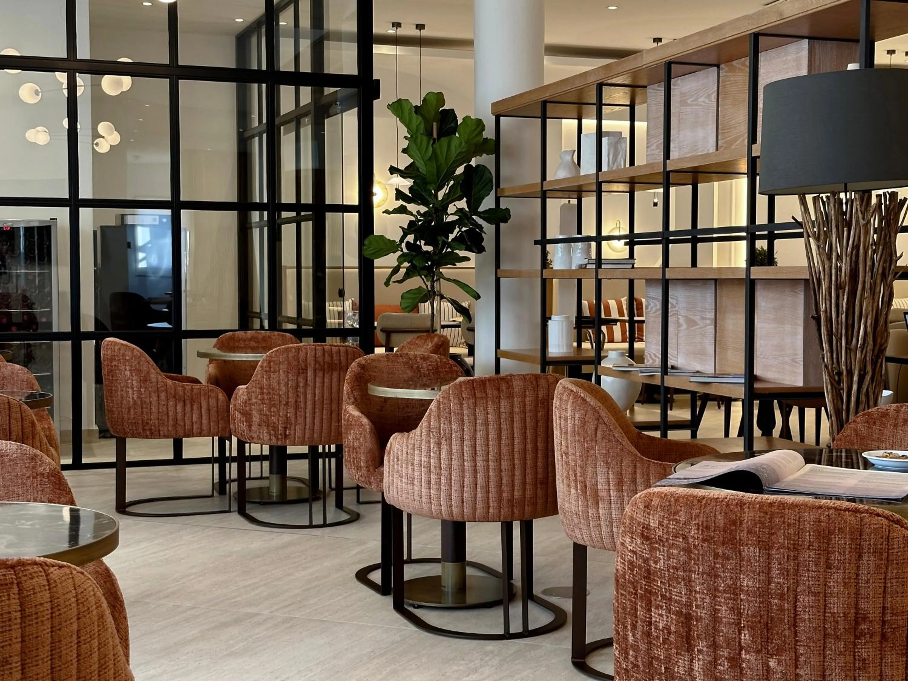 Lobby or reception in King Jason Paphos - Designed for Adults by Louis Hotels