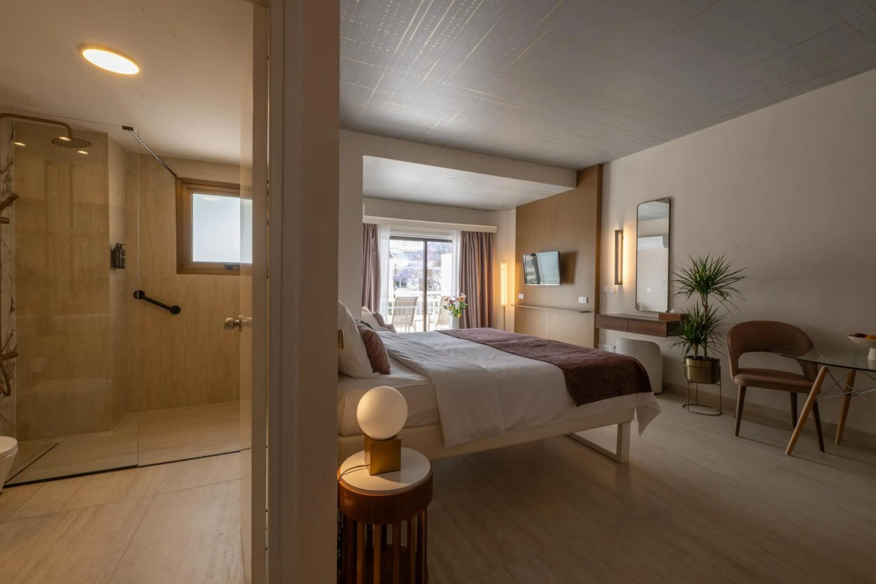 Bedroom, Bed in King Jason Paphos - Designed for Adults by Louis Hotels