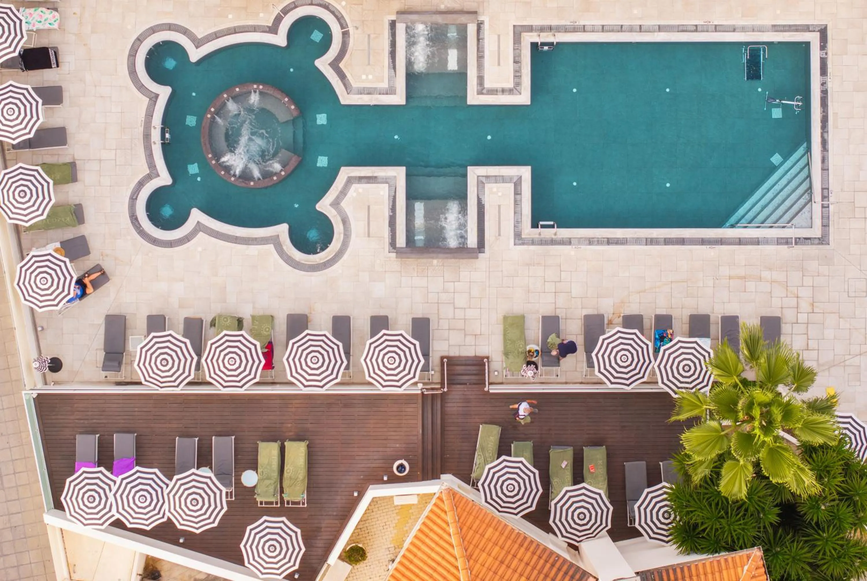 Swimming pool in King Jason Paphos - Designed for Adults by Louis Hotels