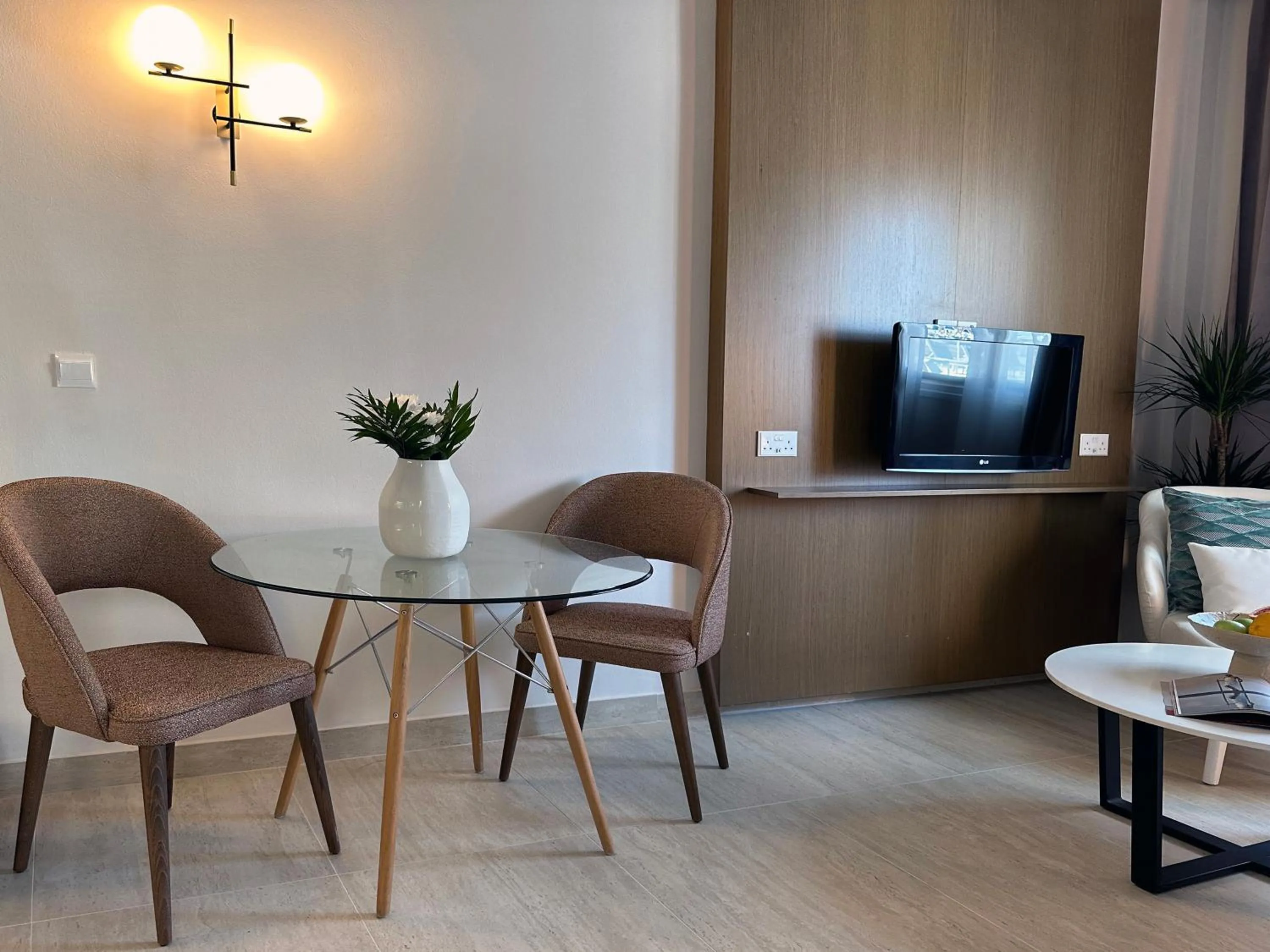 Seating area in King Jason Paphos - Designed for Adults by Louis Hotels