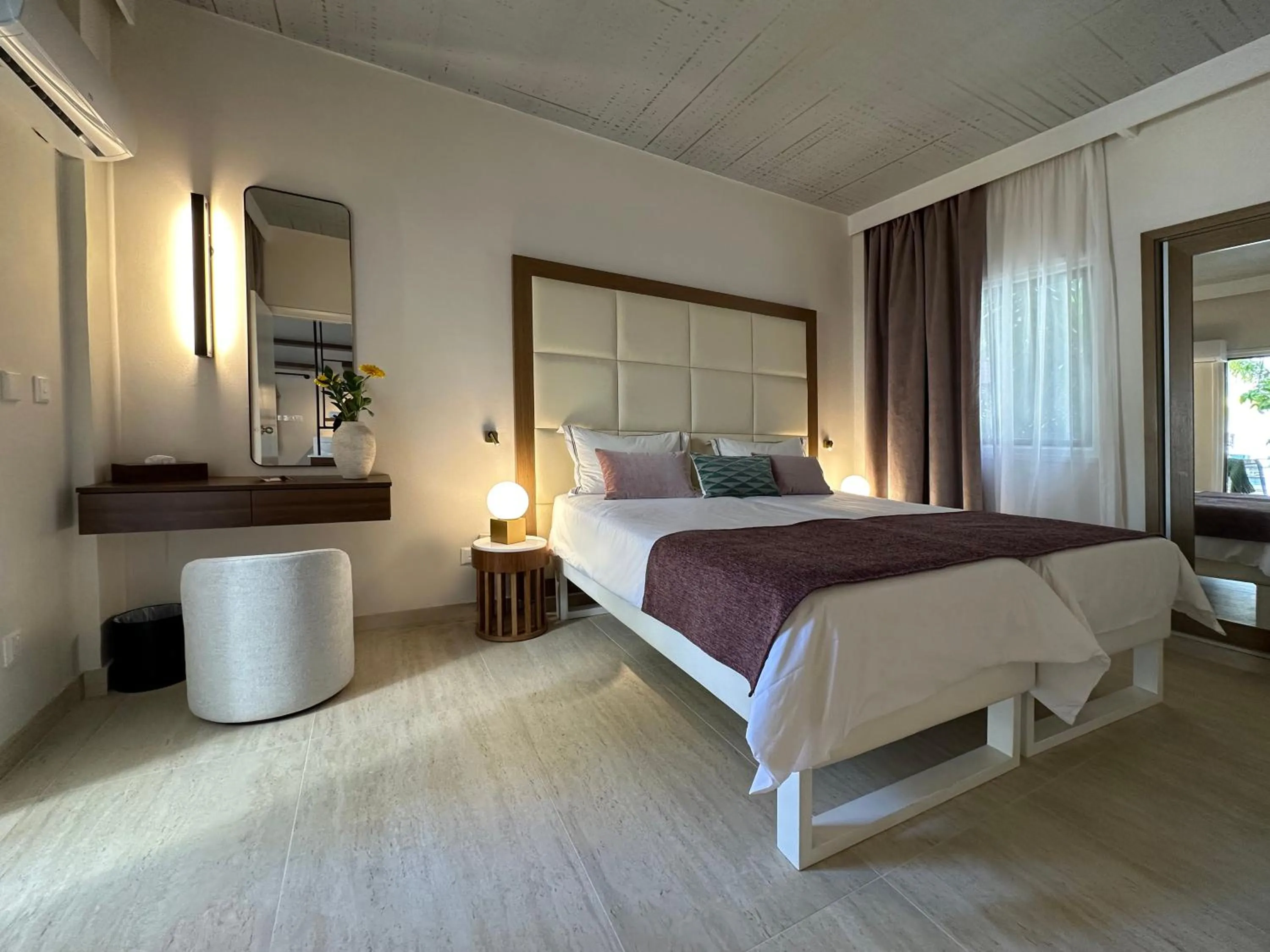 Bed in King Jason Paphos - Designed for Adults by Louis Hotels