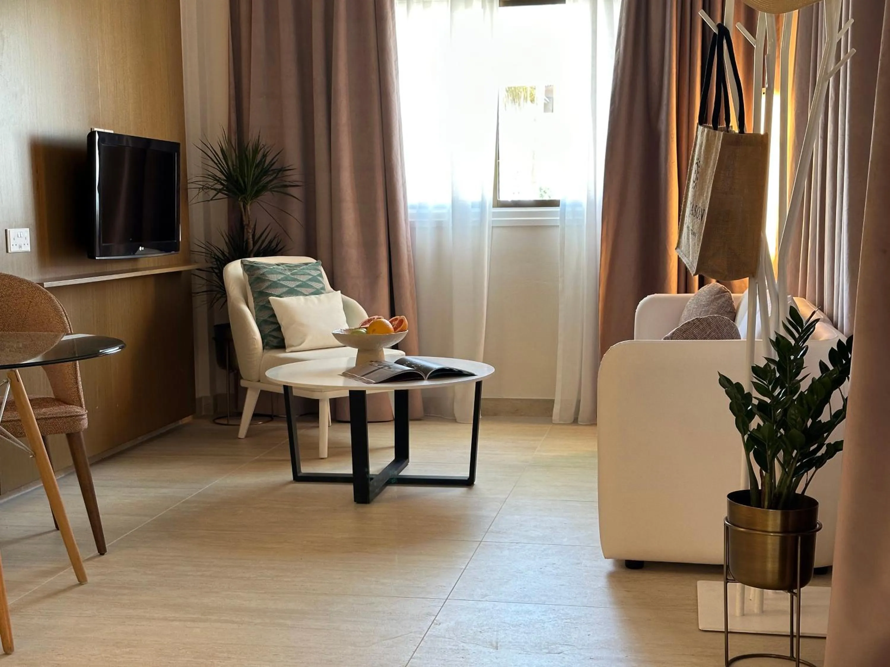 Seating area in King Jason Paphos - Designed for Adults by Louis Hotels