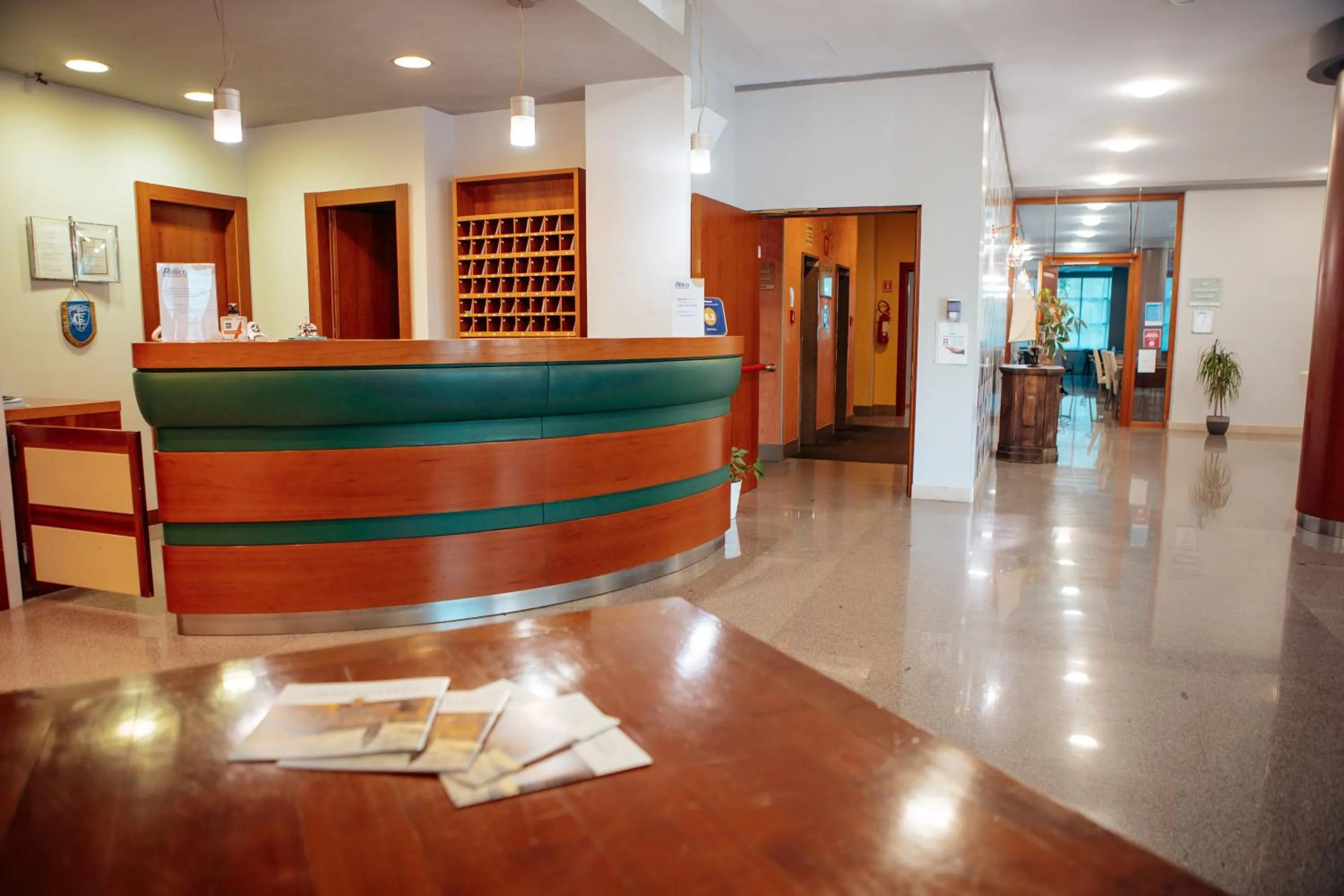 Lobby or reception in Hotel Amico