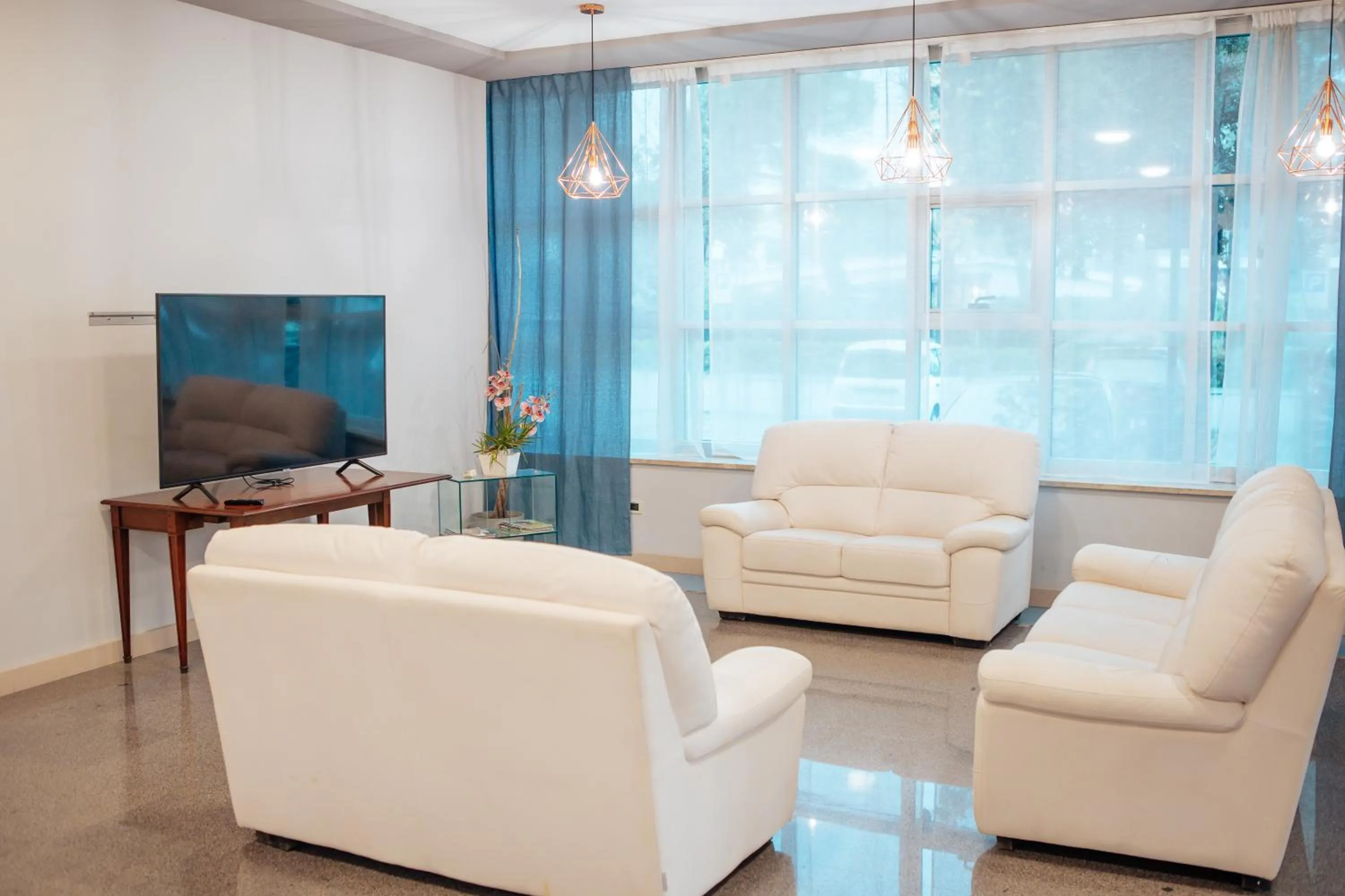 Lobby or reception in Hotel Amico