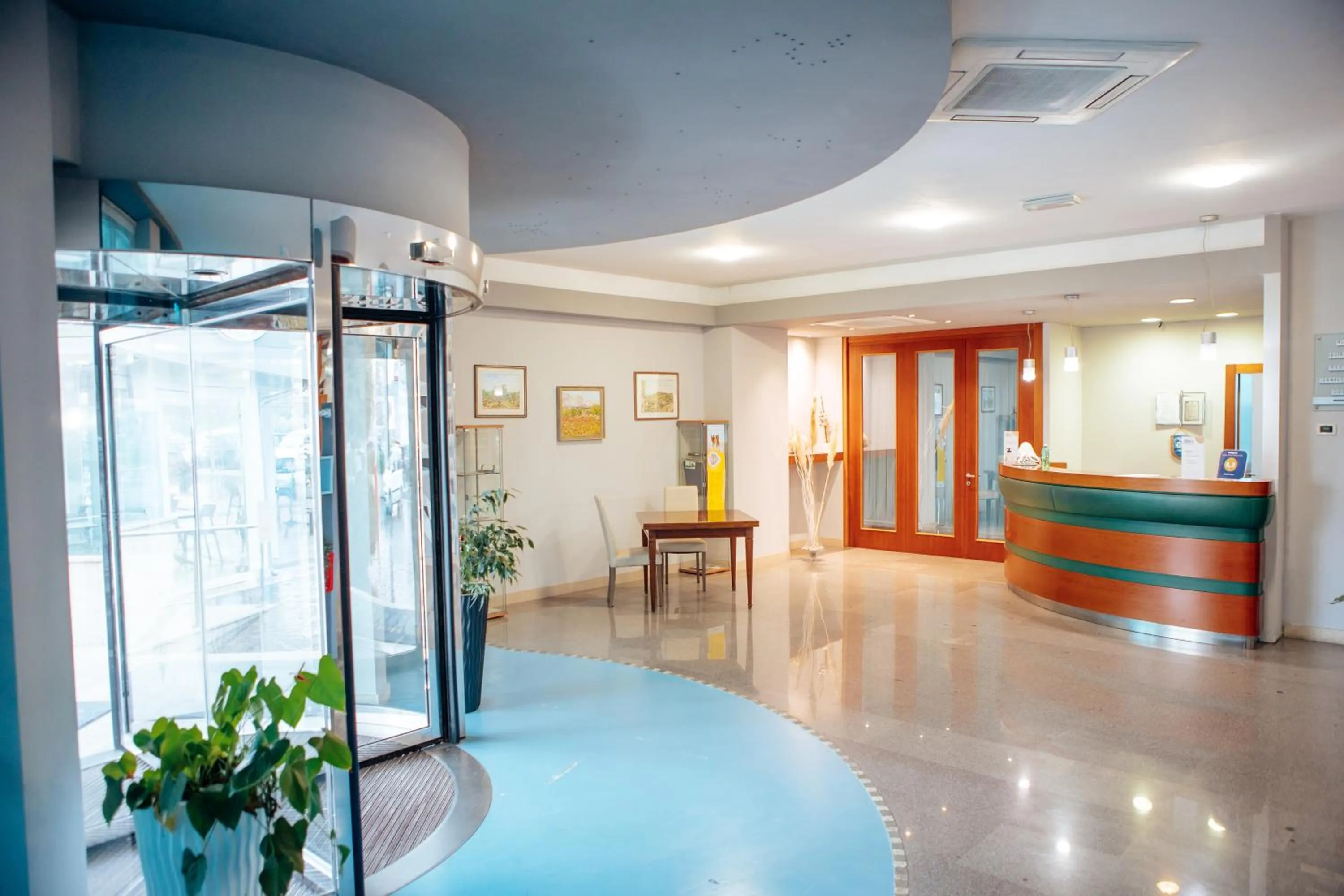 Lobby or reception in Hotel Amico