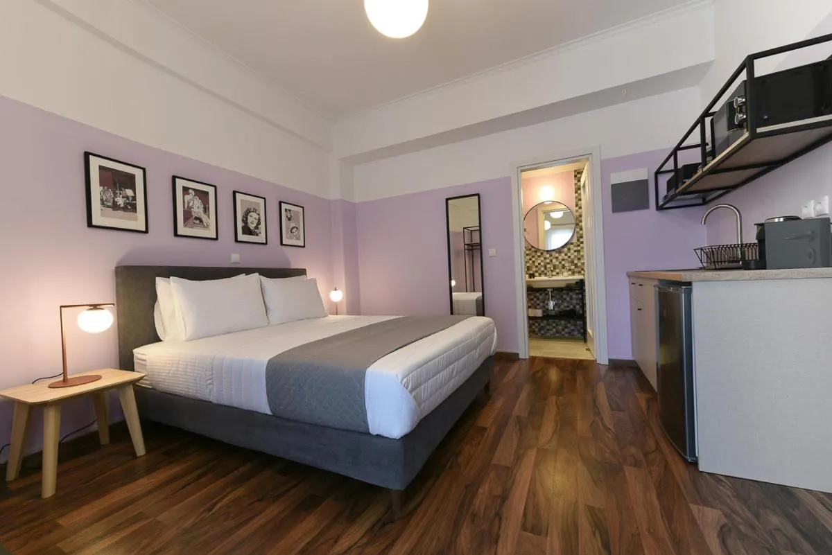 Bathroom, Bed in ATHENS STORIES