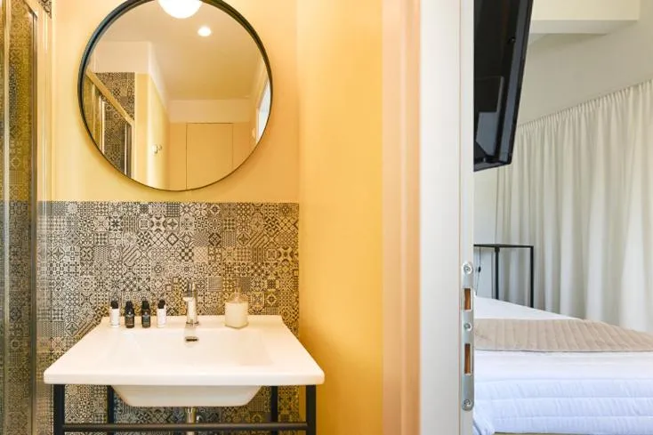 Bathroom, Bed in ATHENS STORIES