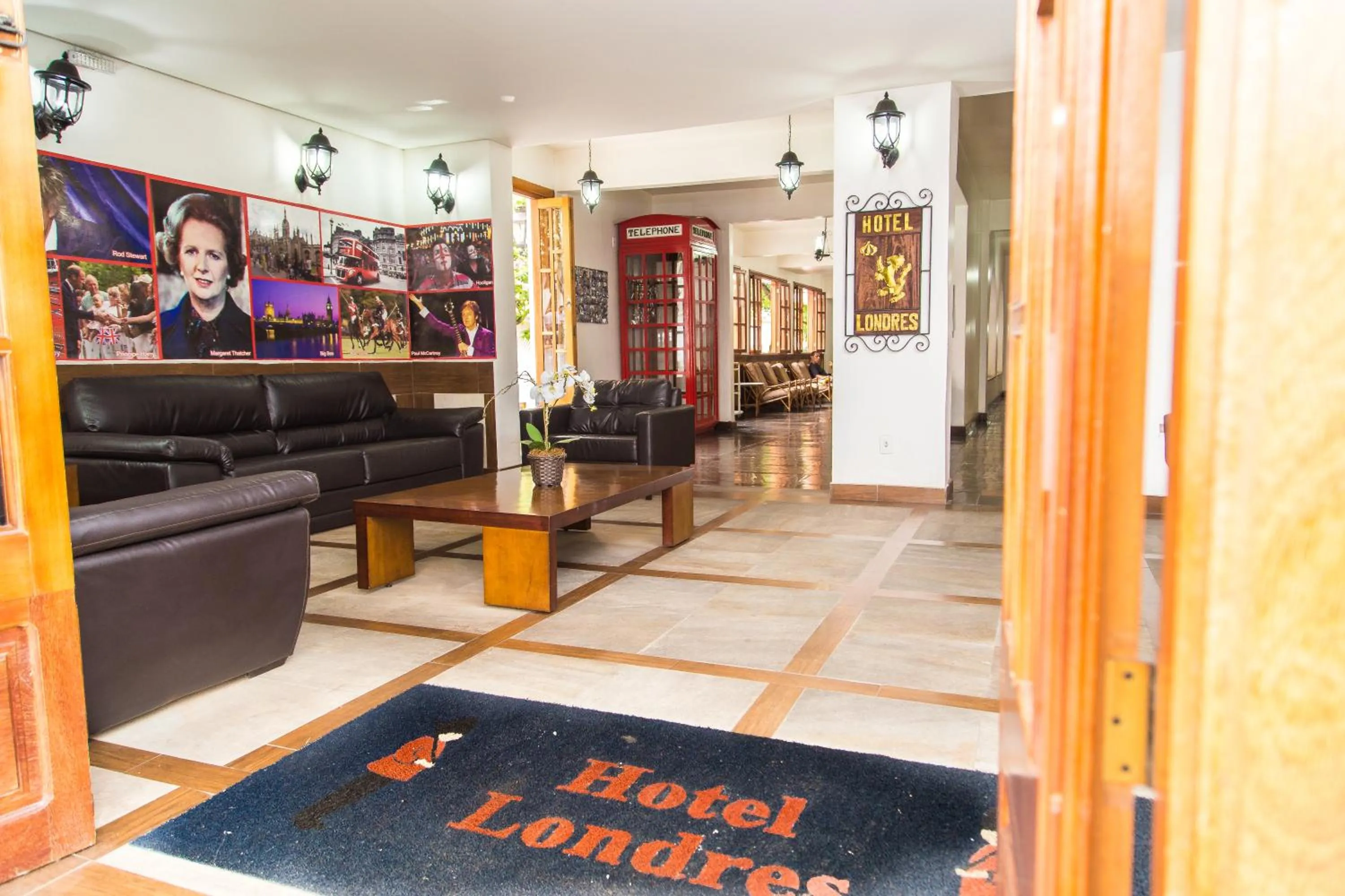 Lobby or reception in Hotel Londres