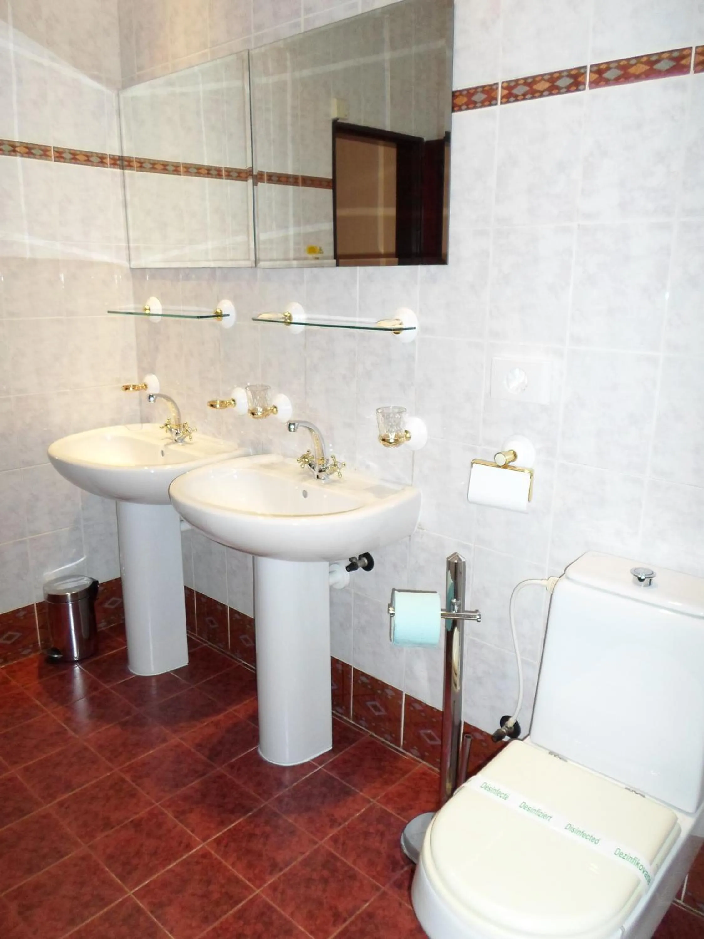 Toilet in Hotel Stardust