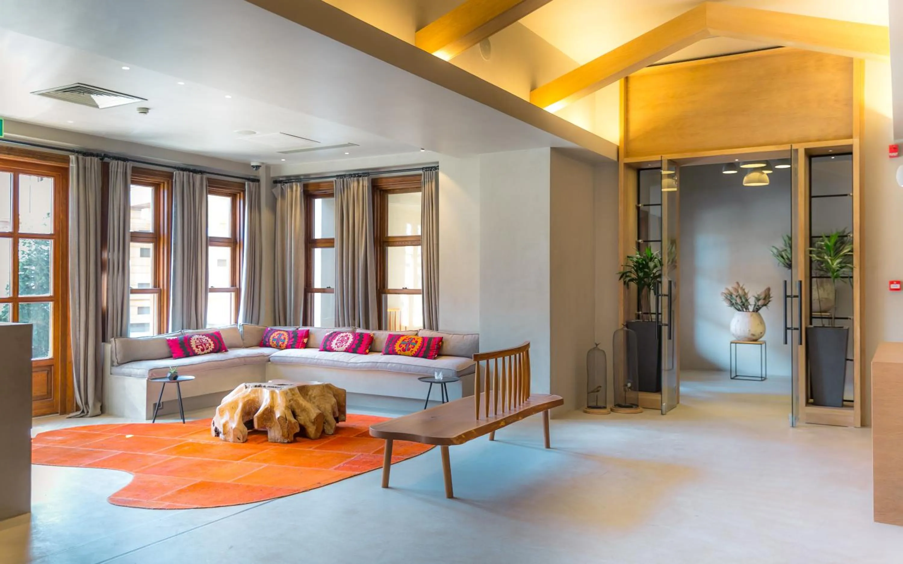 Lobby or reception in OMM INN