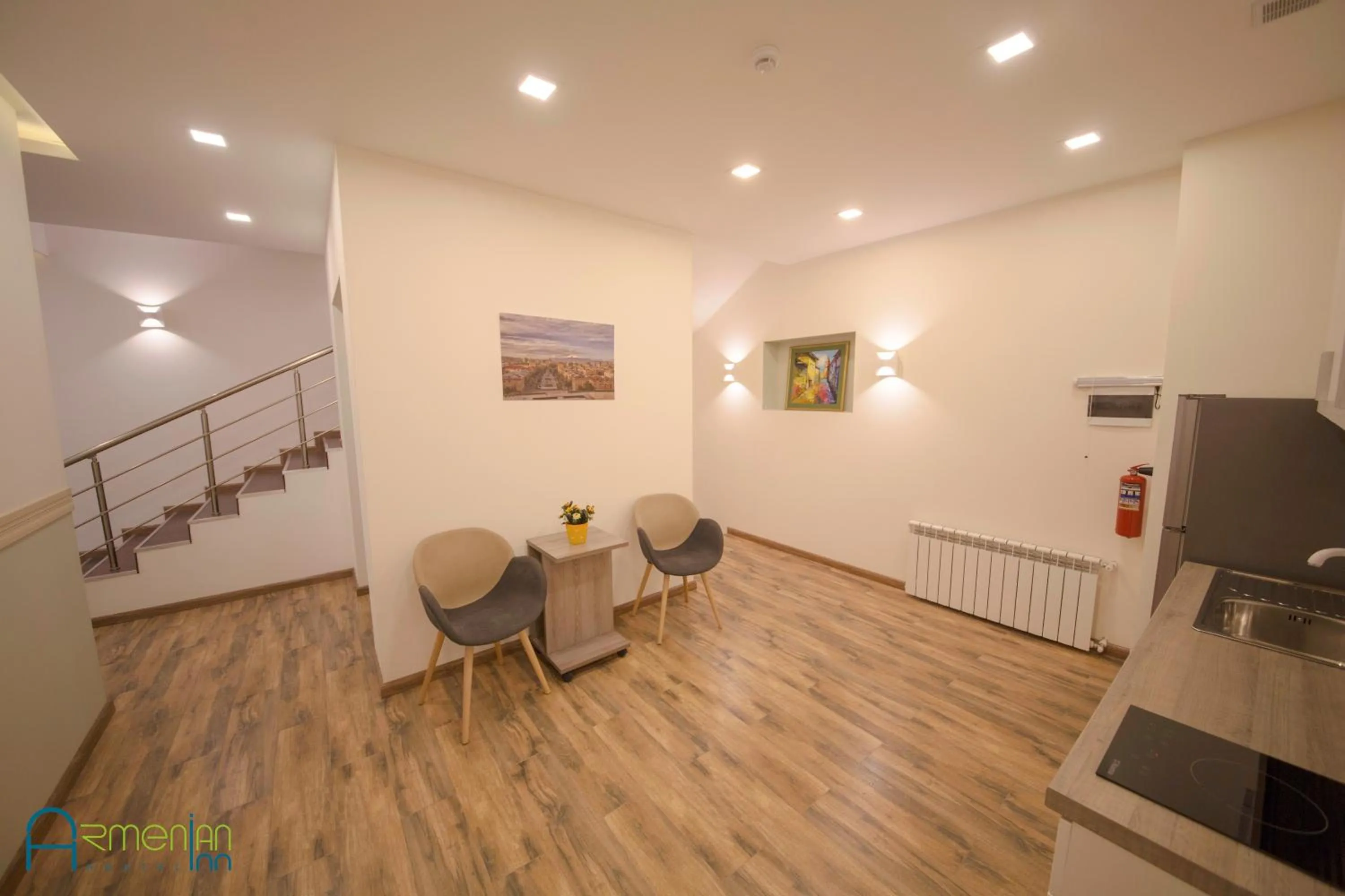 Seating area in Armenian Inn