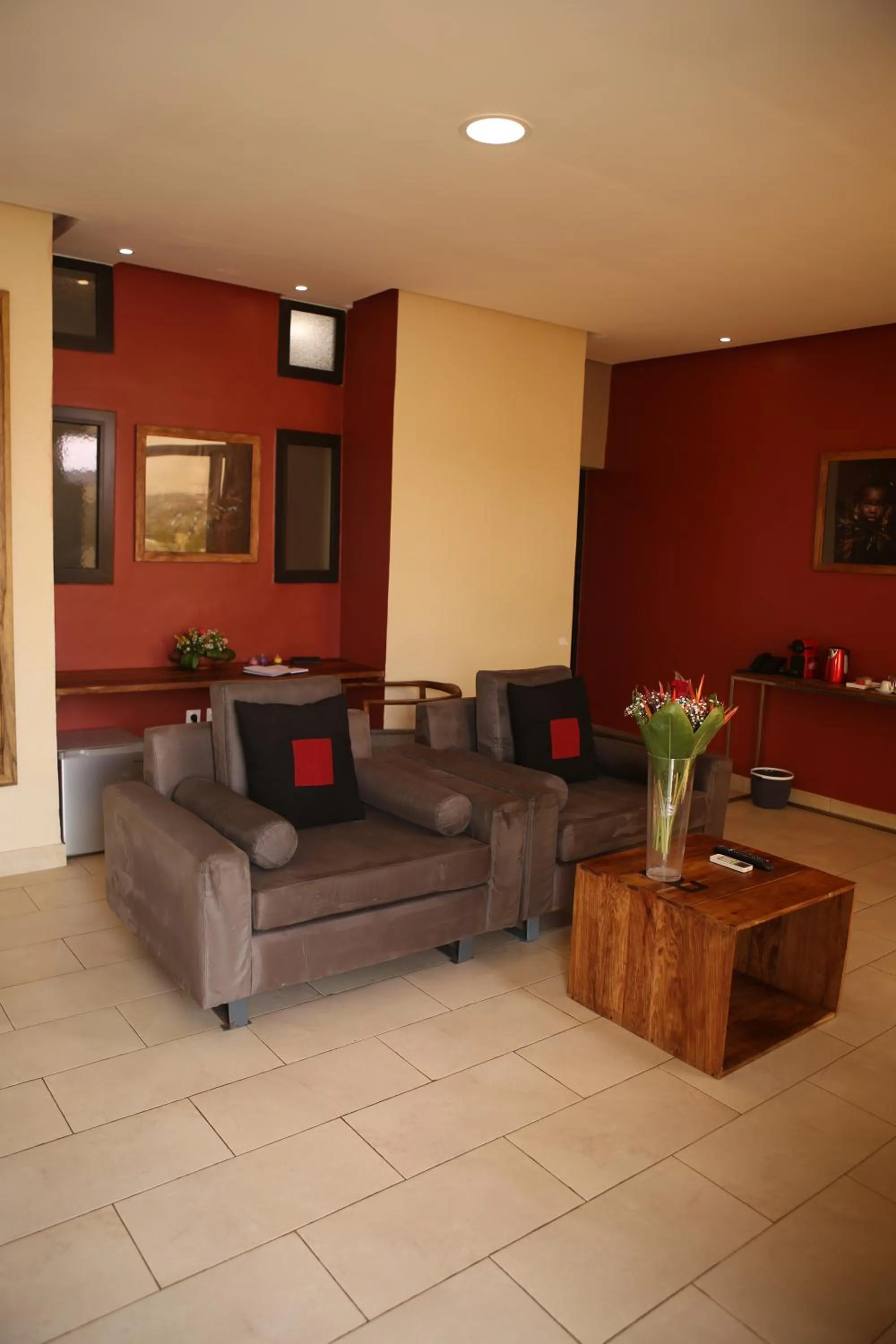 Living room in Au bord de l'eau