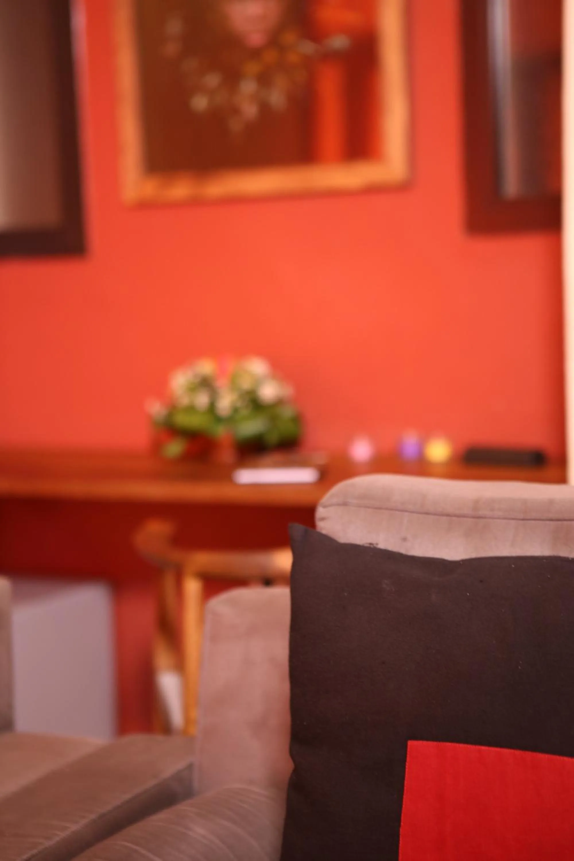 Living room in Au bord de l'eau