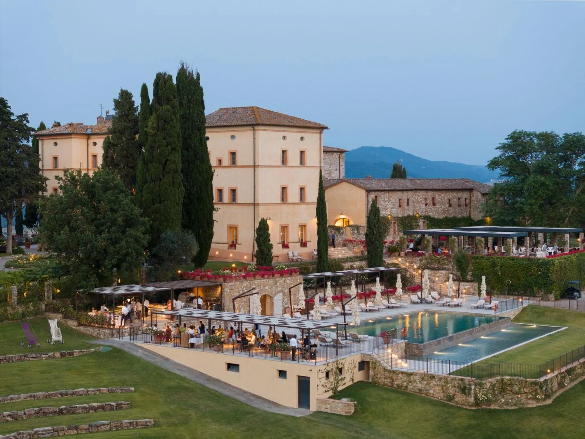 Property building in Castello di Casole, A Belmond Hotel, Tuscany
