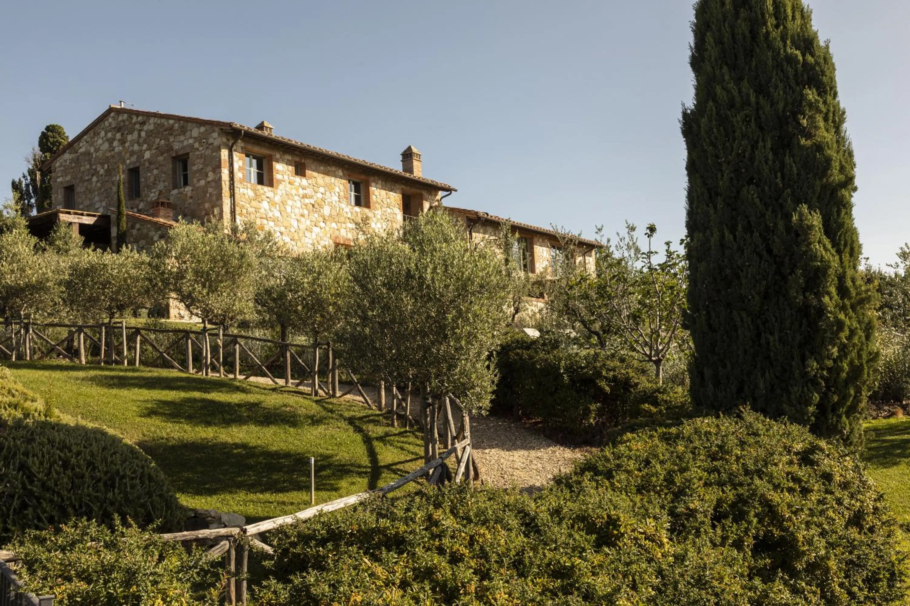Garden in Castello di Casole, A Belmond Hotel, Tuscany
