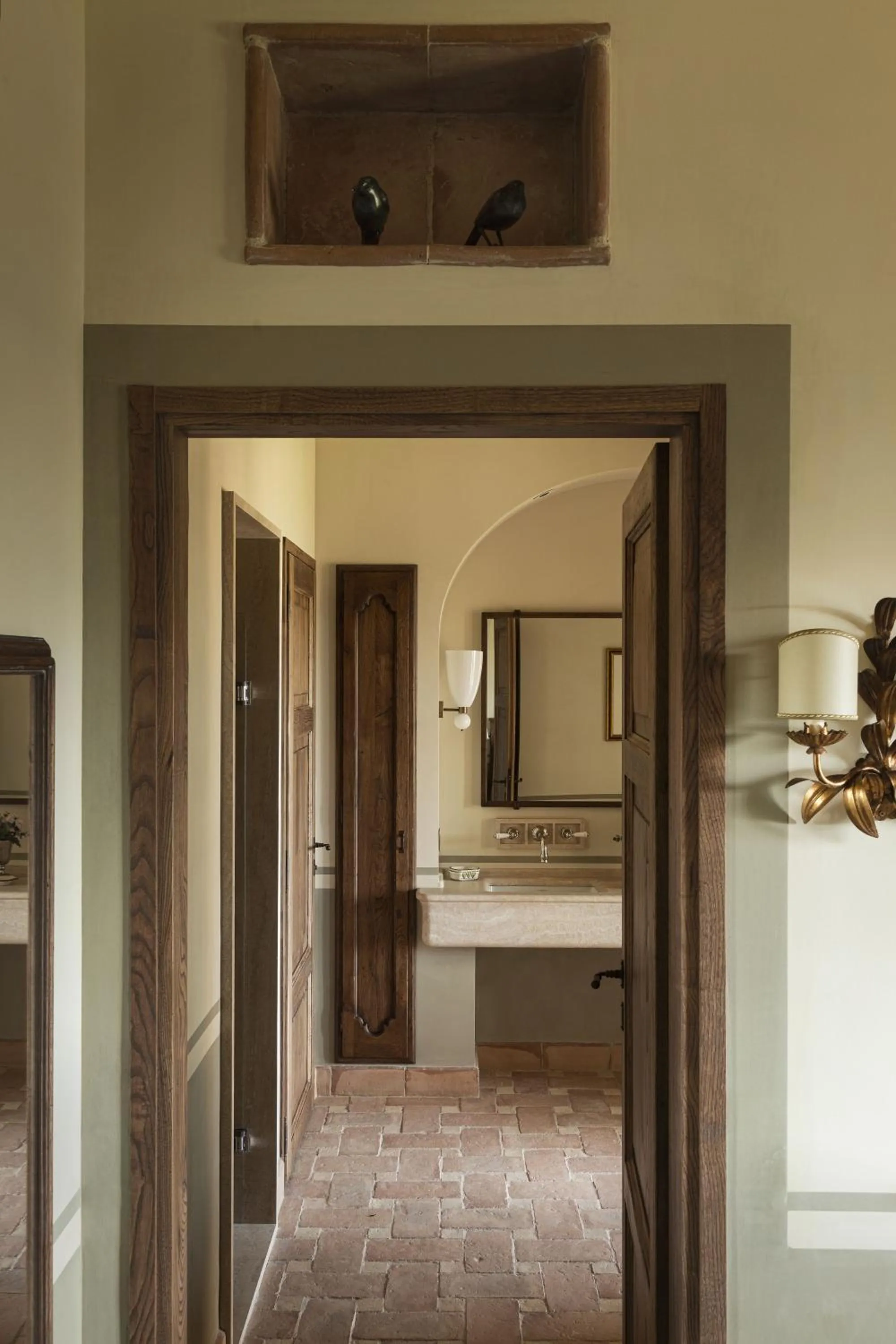 Bathroom in Castello di Casole, A Belmond Hotel, Tuscany