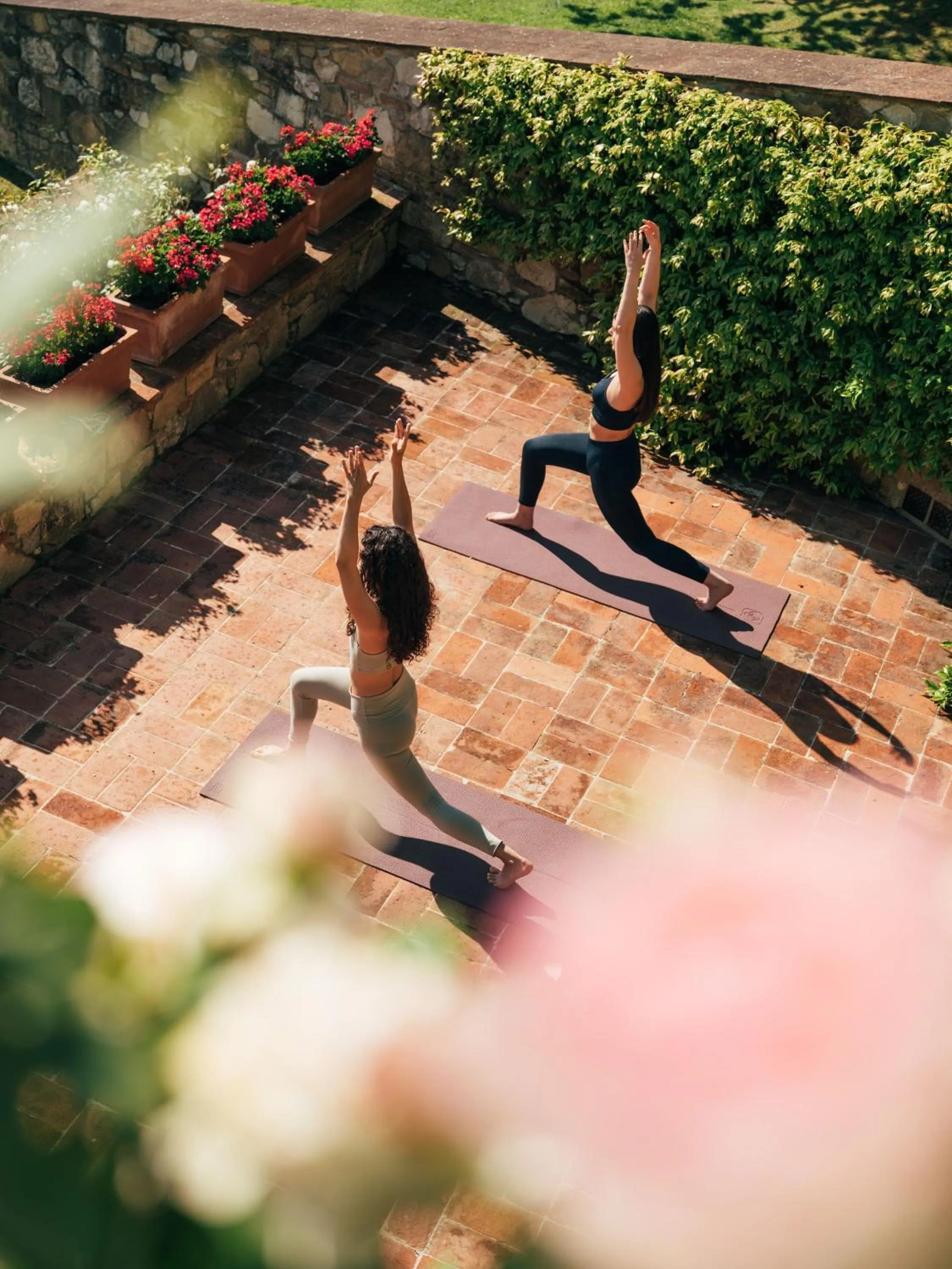 People in Castello di Casole, A Belmond Hotel, Tuscany
