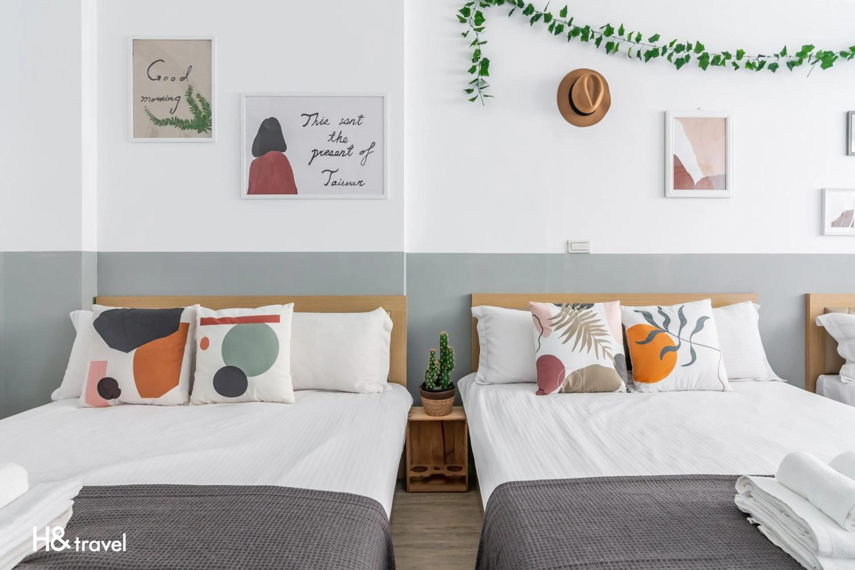 Decorative detail, Bed in Sleepier Multi-Minsu Tainan