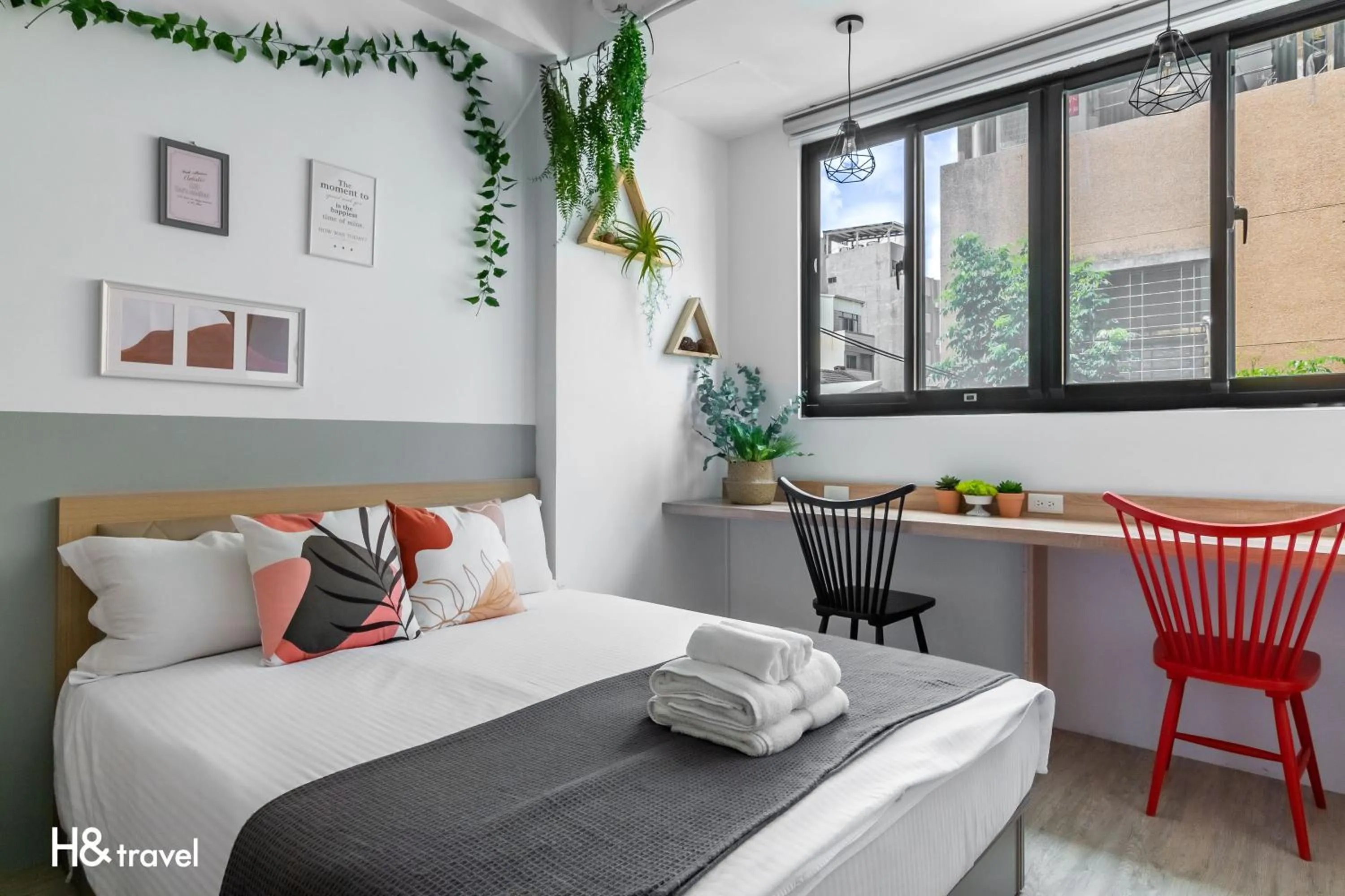 Decorative detail, Bed in Sleepier Multi-Minsu Tainan