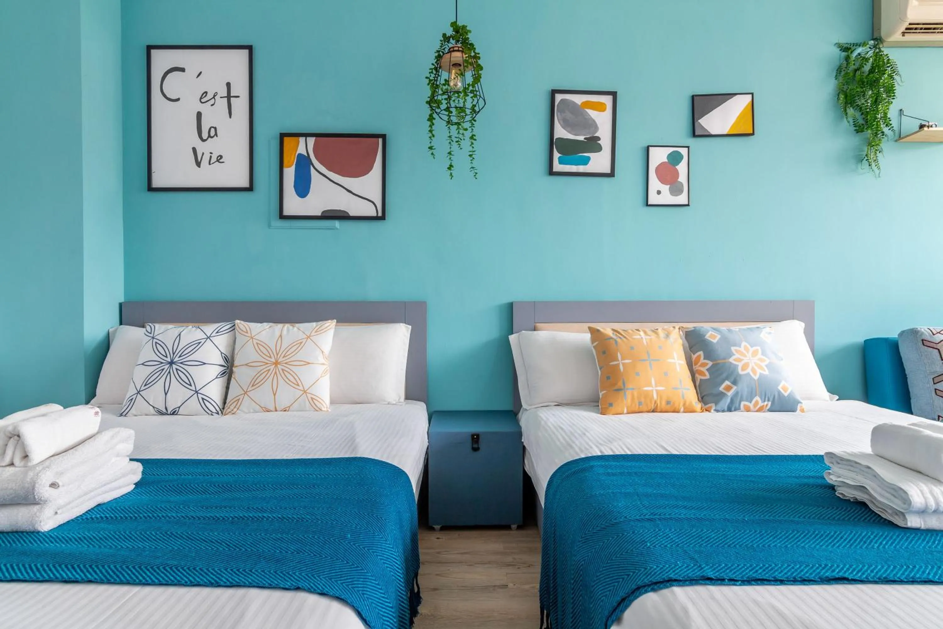 Decorative detail, Bed in Sleepier Multi-Minsu Tainan