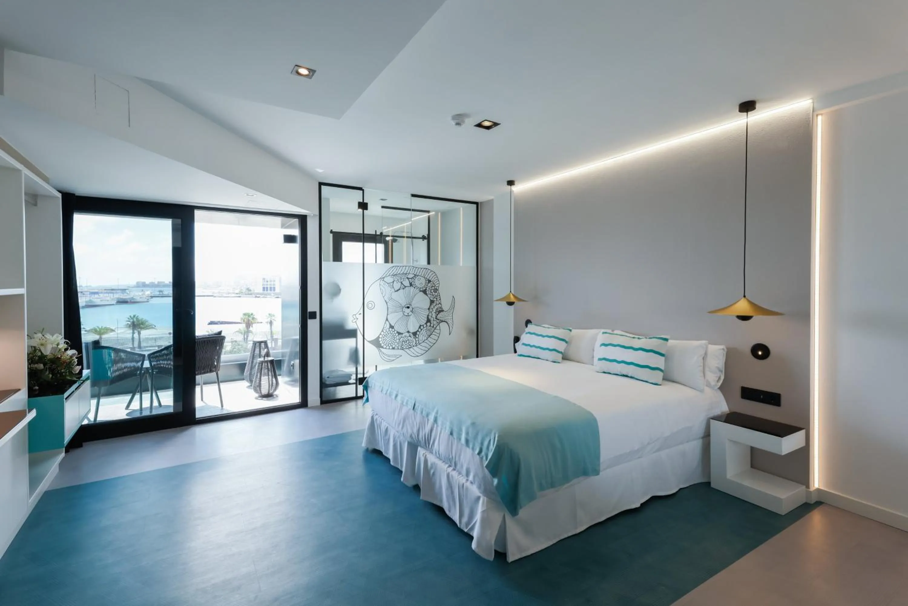 Photo of the whole room in Hotel Puerto de la Luz