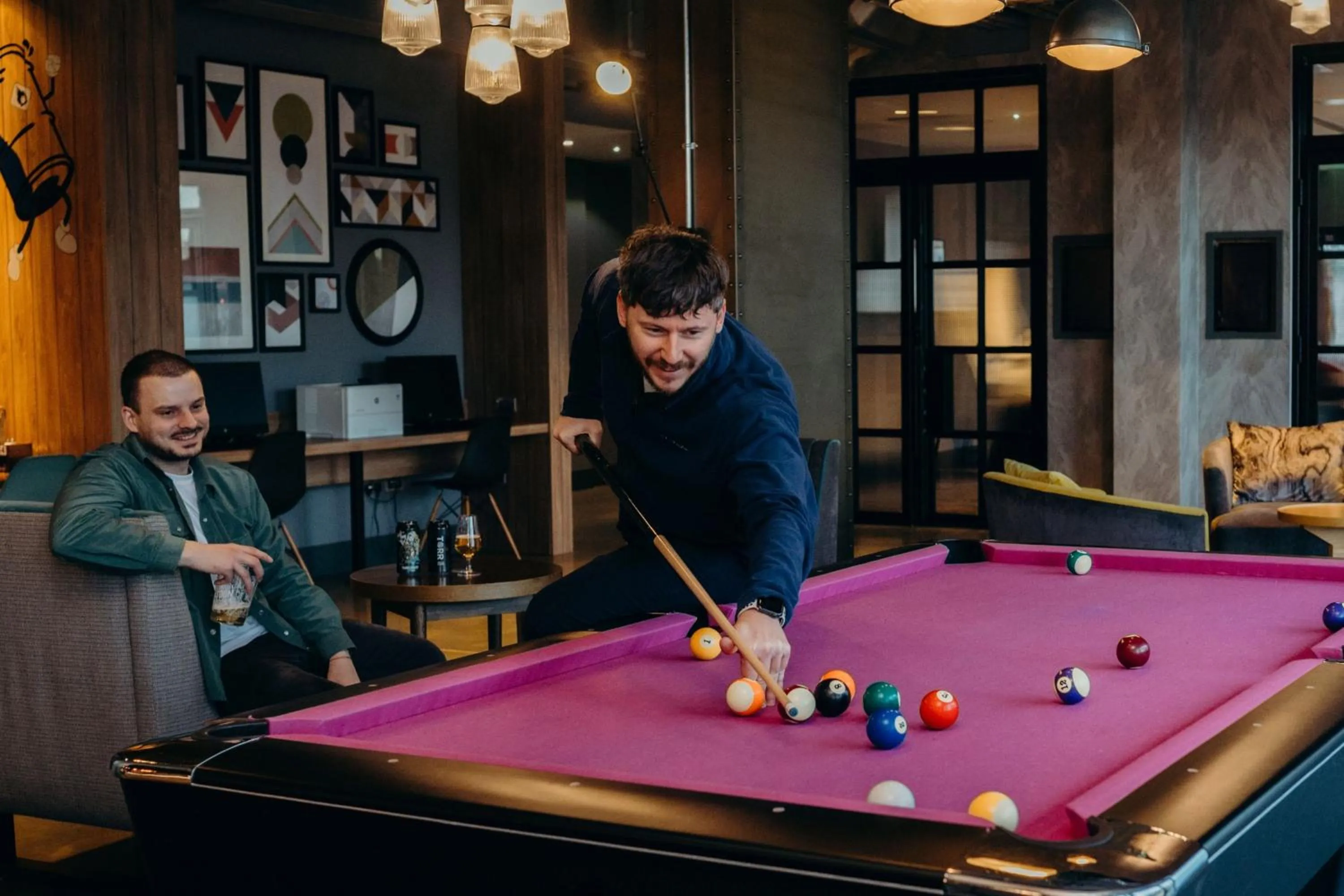 Swimming pool in Aloft Aberdeen TECA