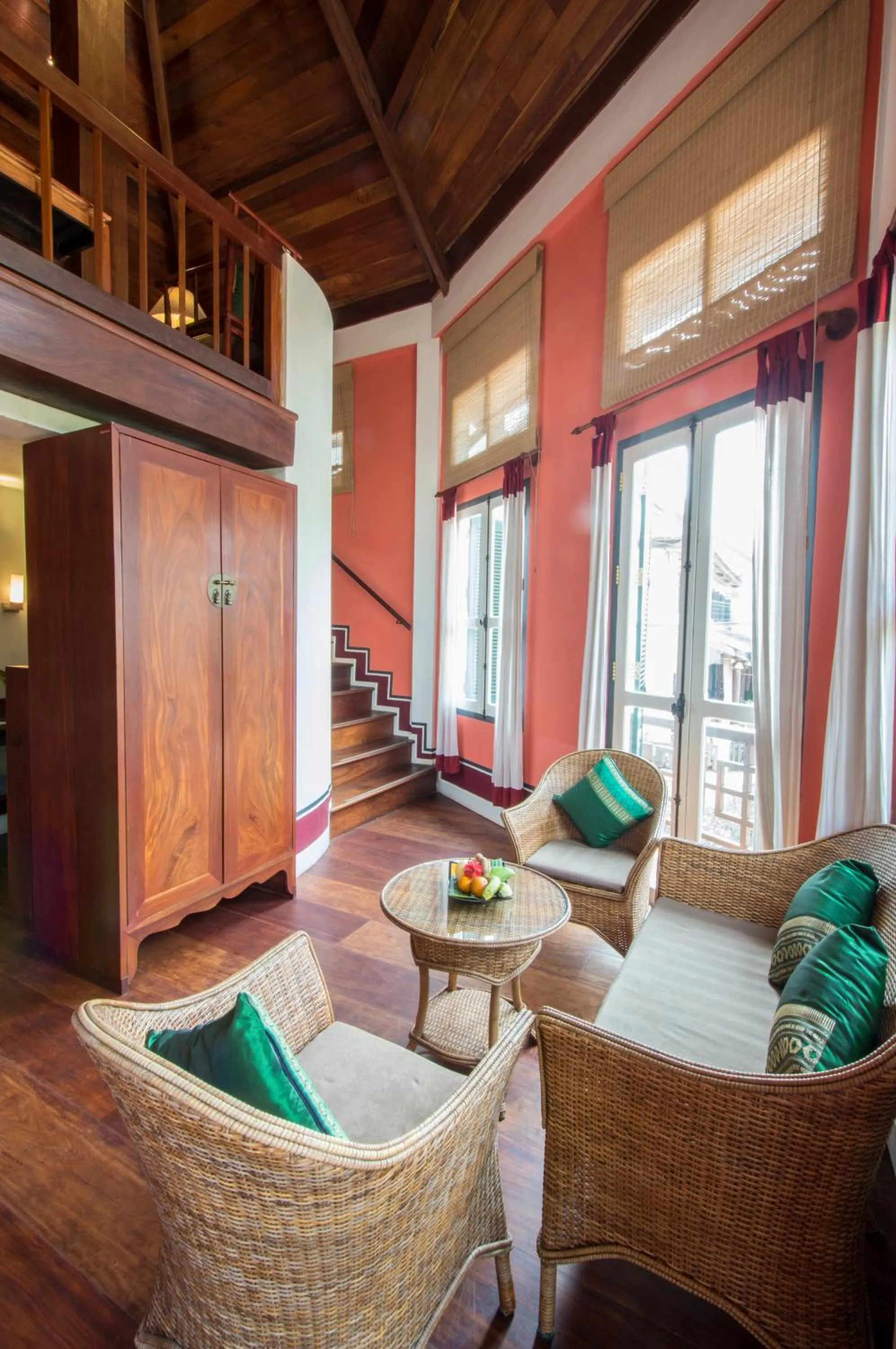 Living room in The Belle Rive Boutique Hotel