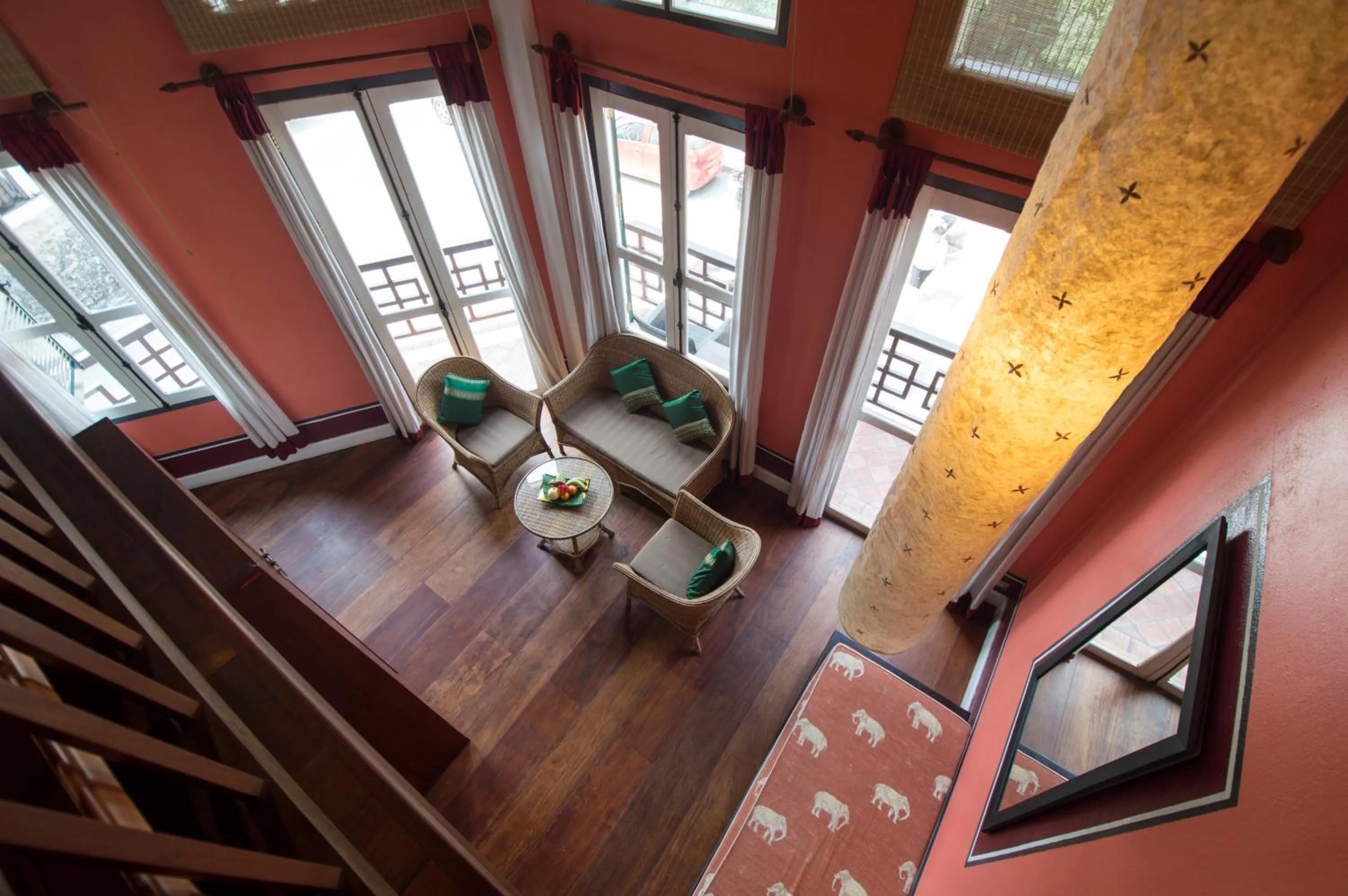 Living room in The Belle Rive Boutique Hotel