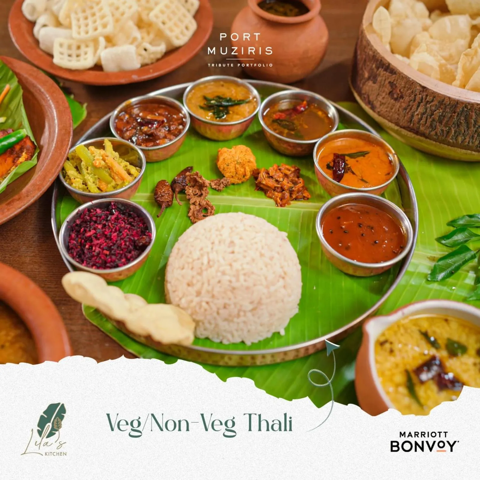 Food close-up in Port Muziris, A Tribute Portfolio Hotel by Marriott