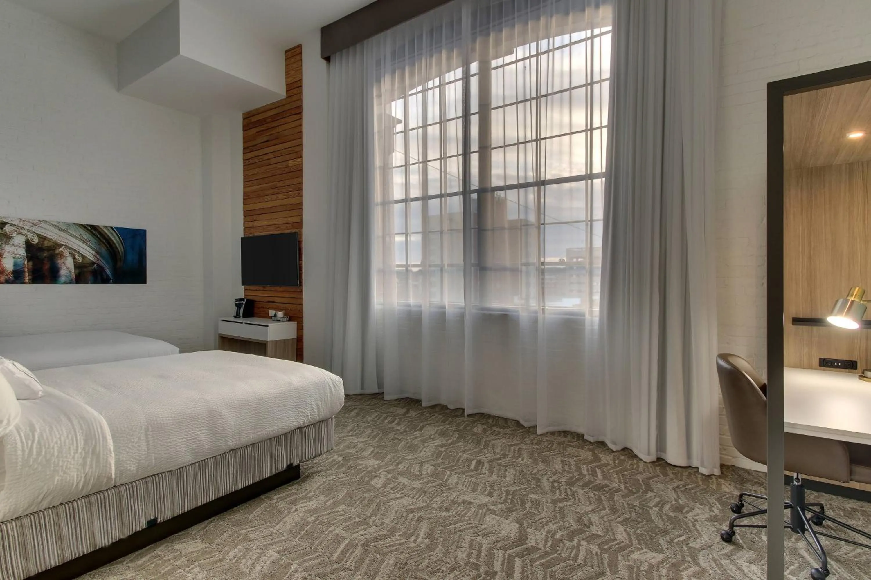 Bedroom, Bed in SpringHill Suites by Marriott Montgomery Downtown