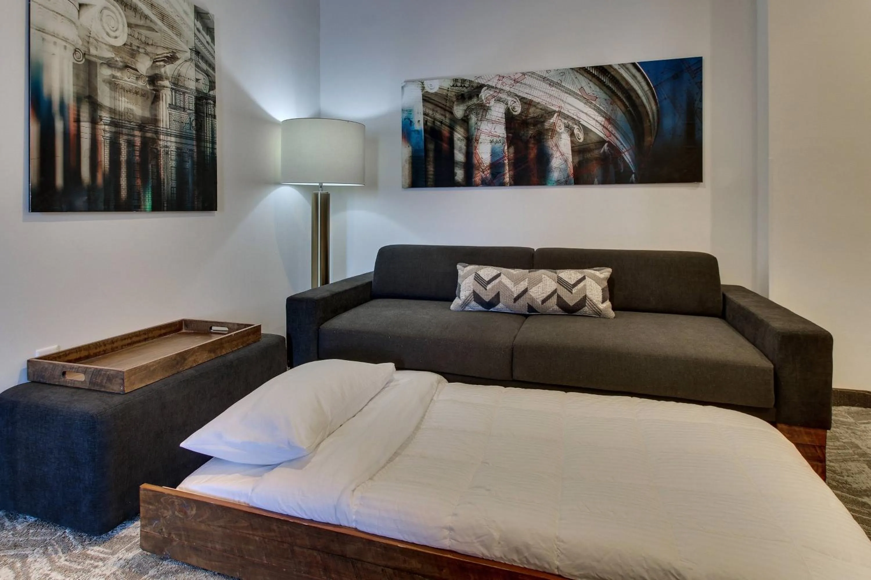 Photo of the whole room, Bed in SpringHill Suites by Marriott Montgomery Downtown