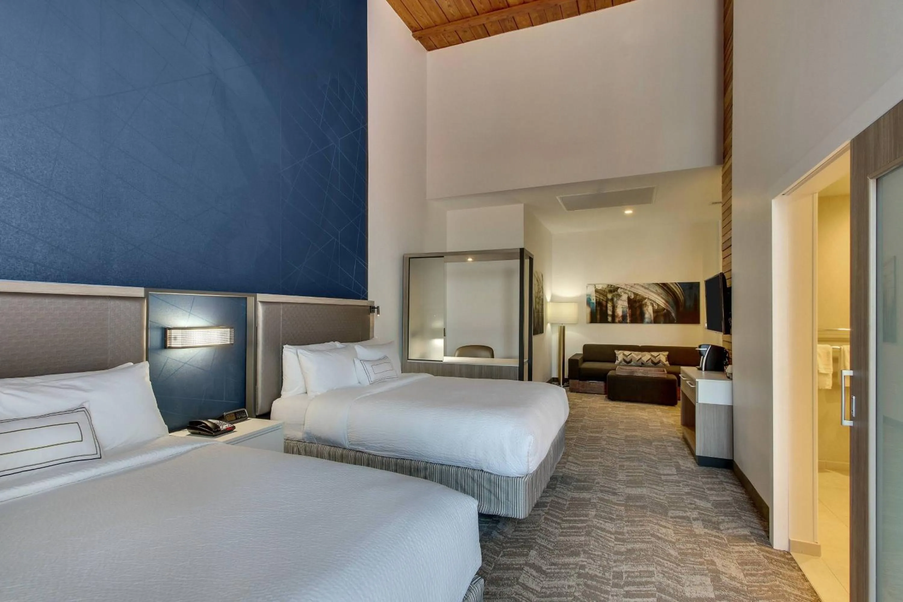 Photo of the whole room, Bed in SpringHill Suites by Marriott Montgomery Downtown