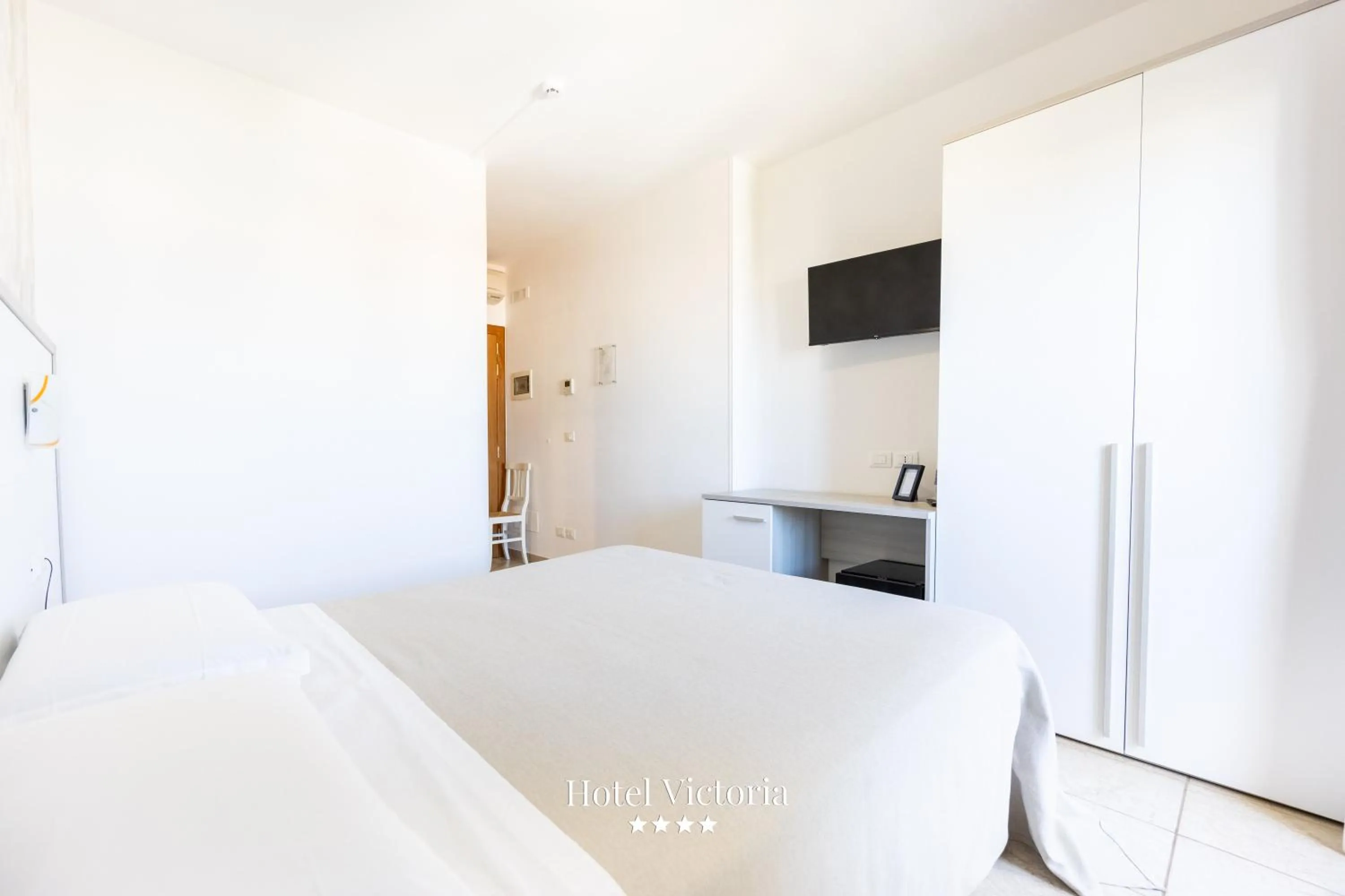 Bed in Hotel Victoria