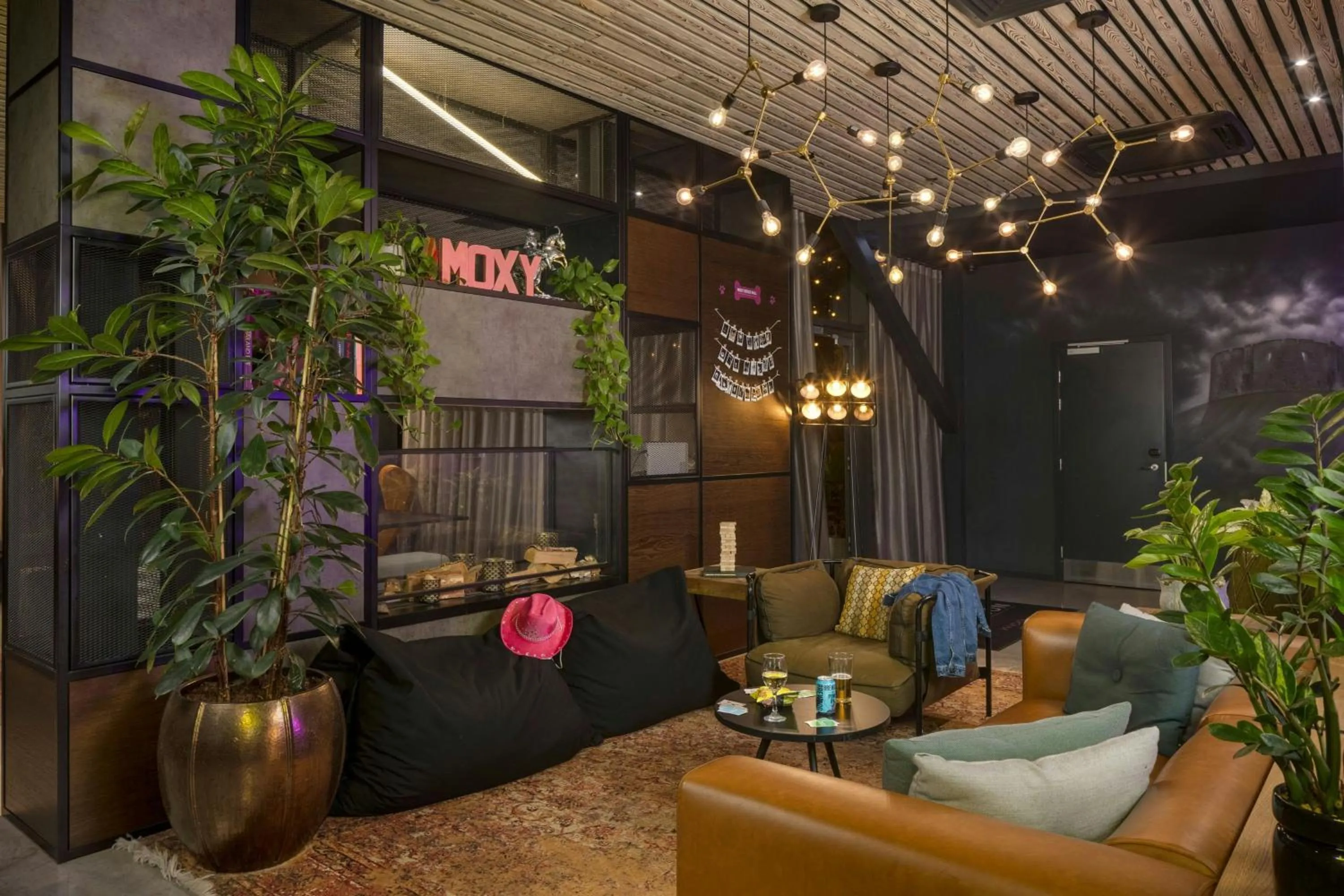 Lobby or reception in Moxy York