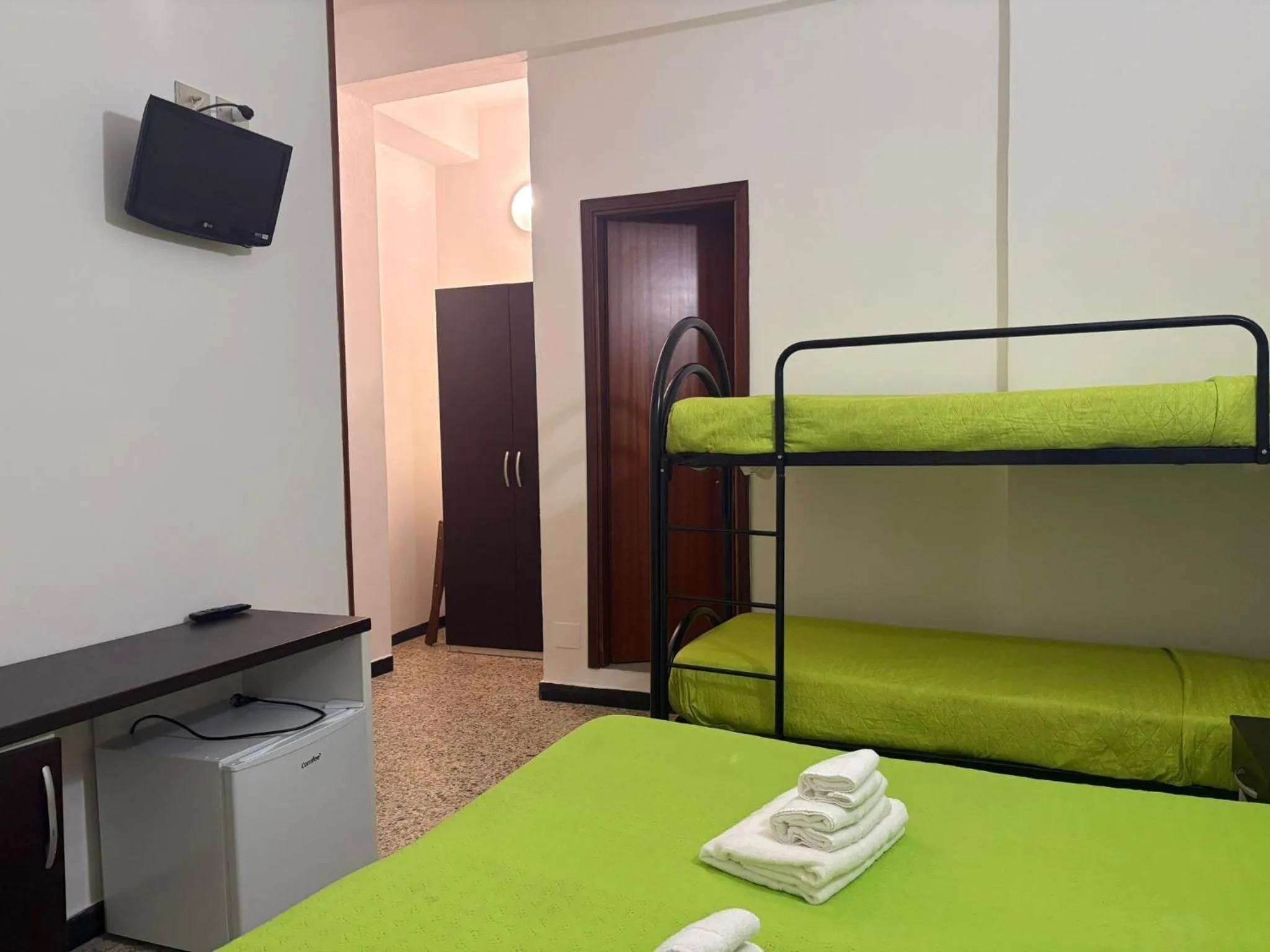 Bed in Hotel San Paolo