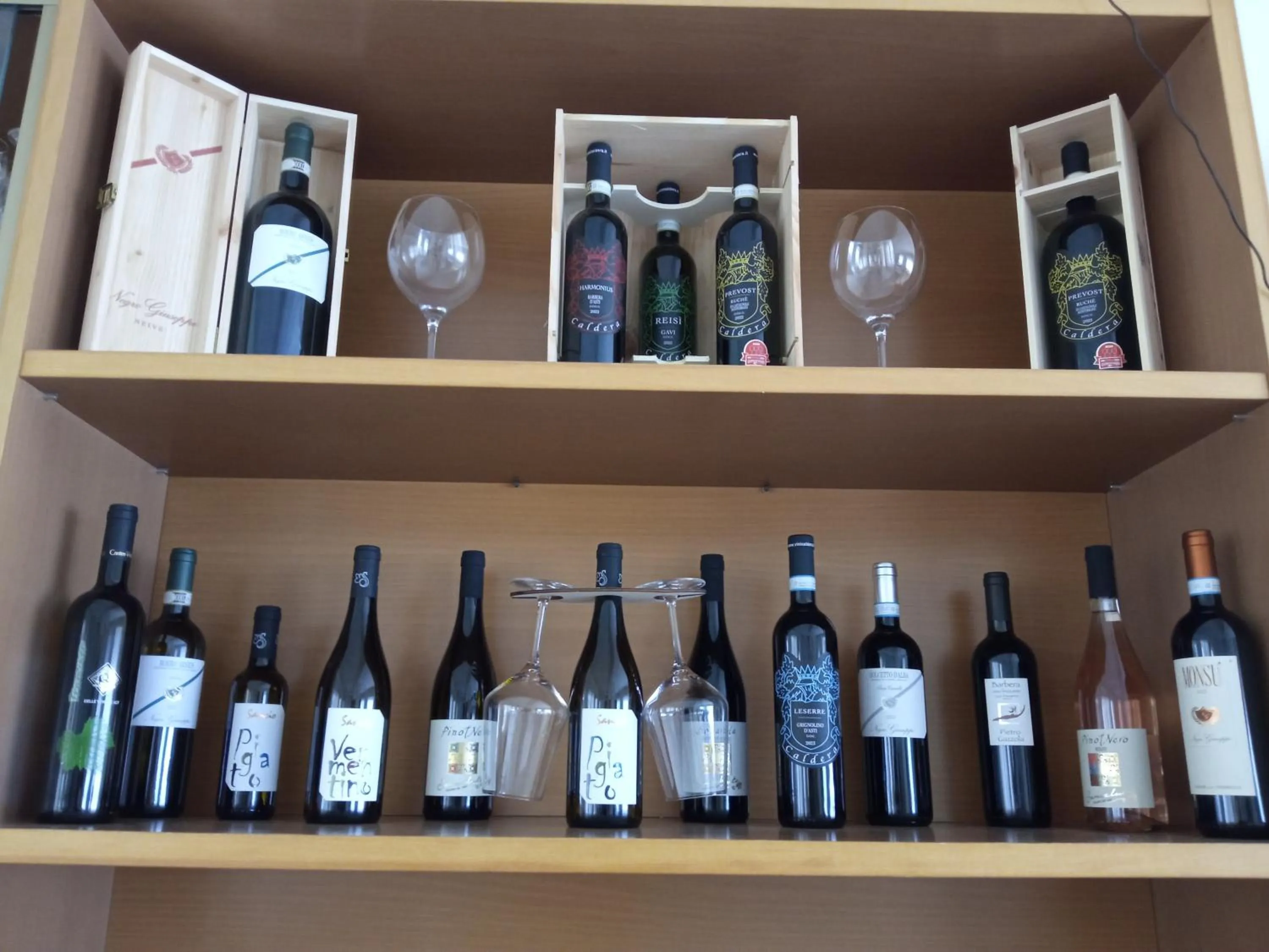 Alcoholic drinks in Hotel San Paolo