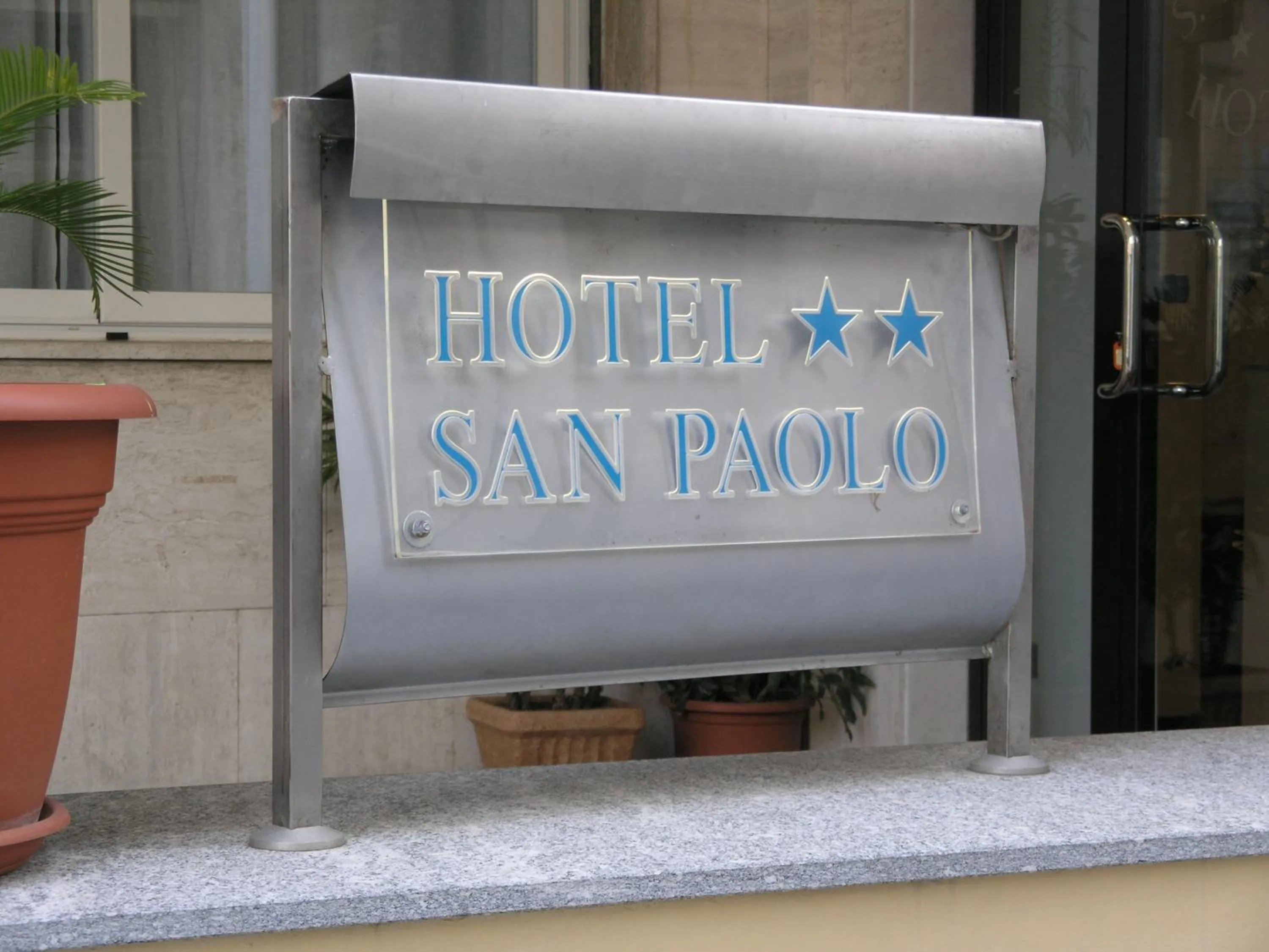 Property logo or sign in Hotel San Paolo