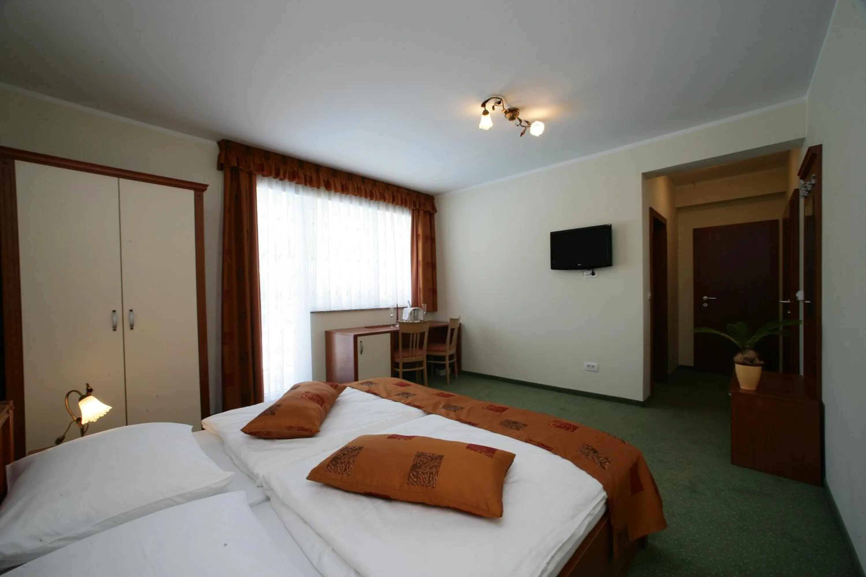 Bed in Hotel Aqua Roma