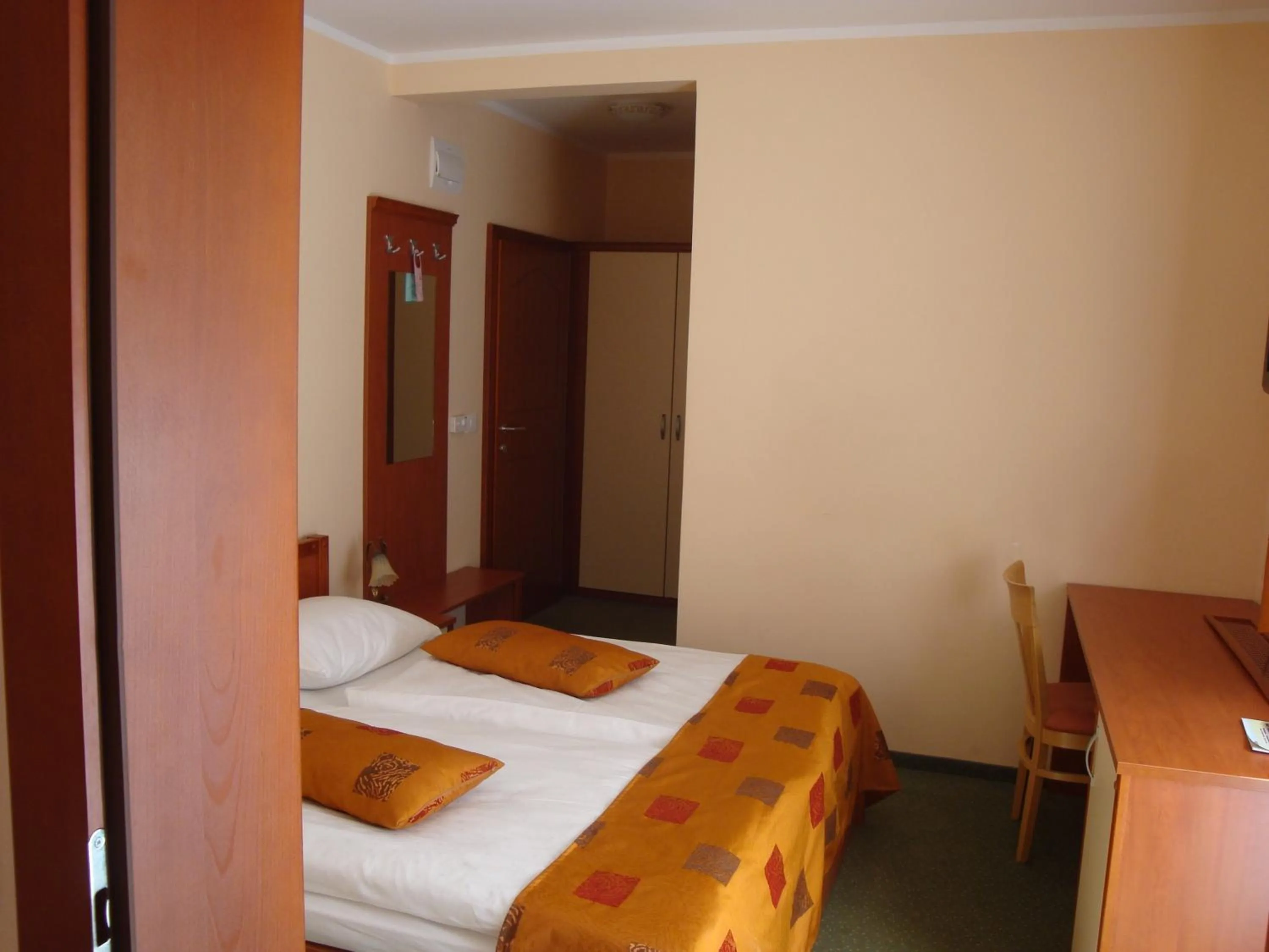 Bed in Hotel Aqua Roma