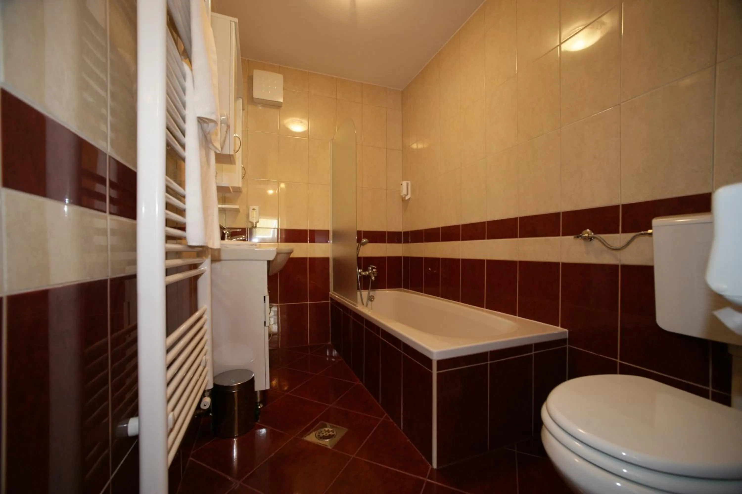 Toilet in Hotel Aqua Roma