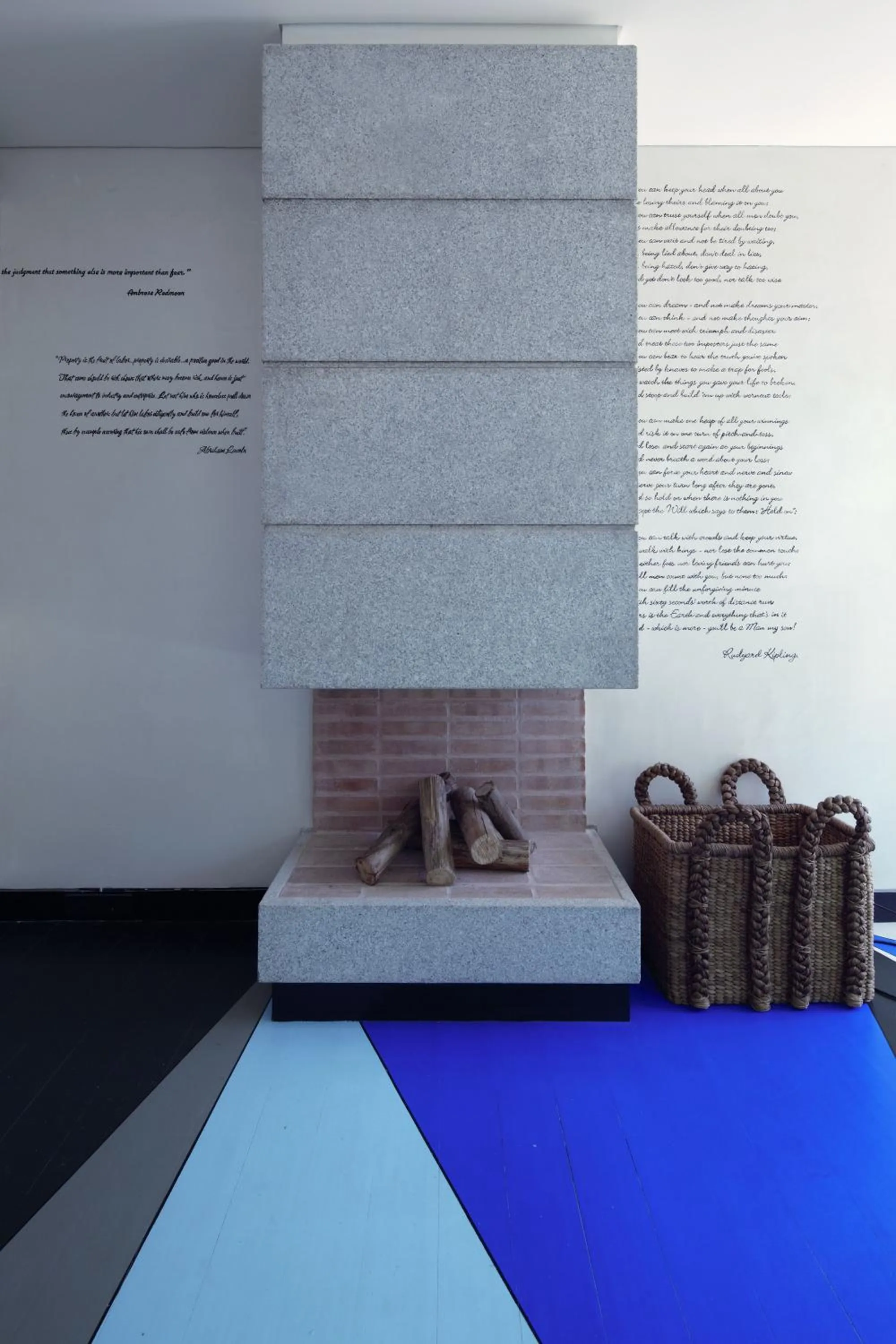 Decorative detail in Playa Vik Jose Ignacio