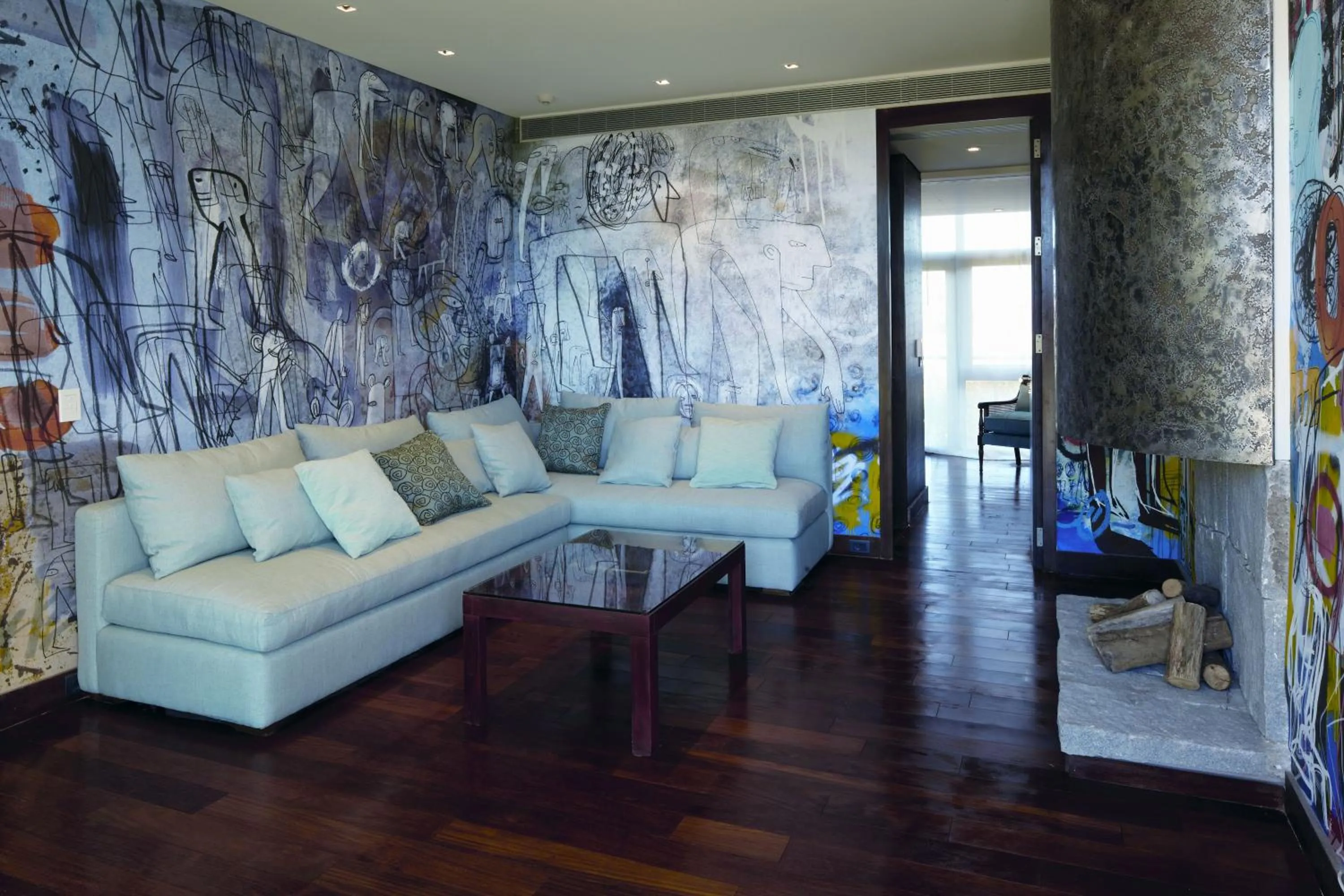 Living room in Playa Vik Jose Ignacio