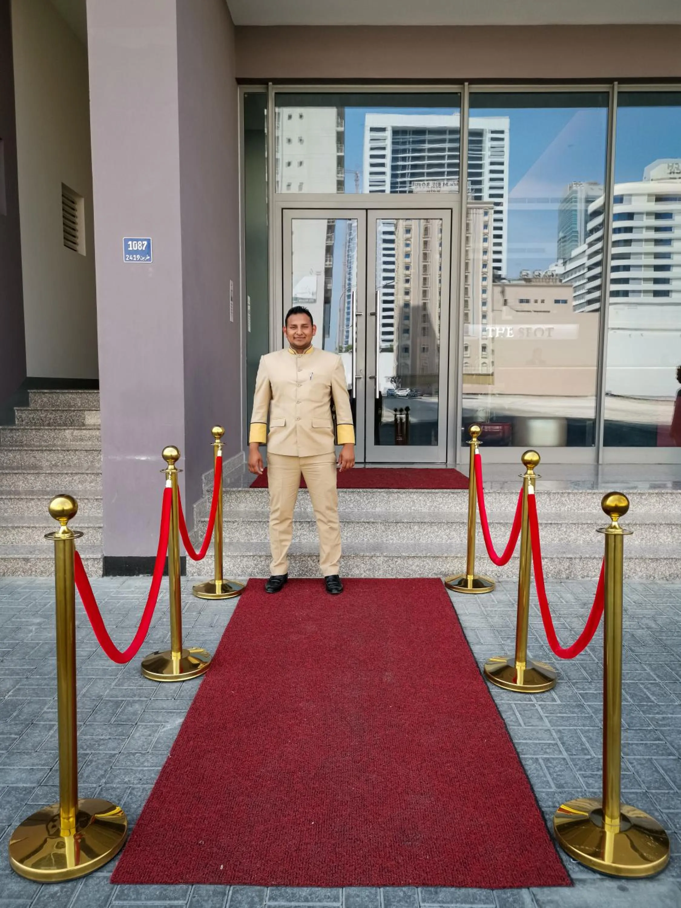 Staff in The Spot Residence