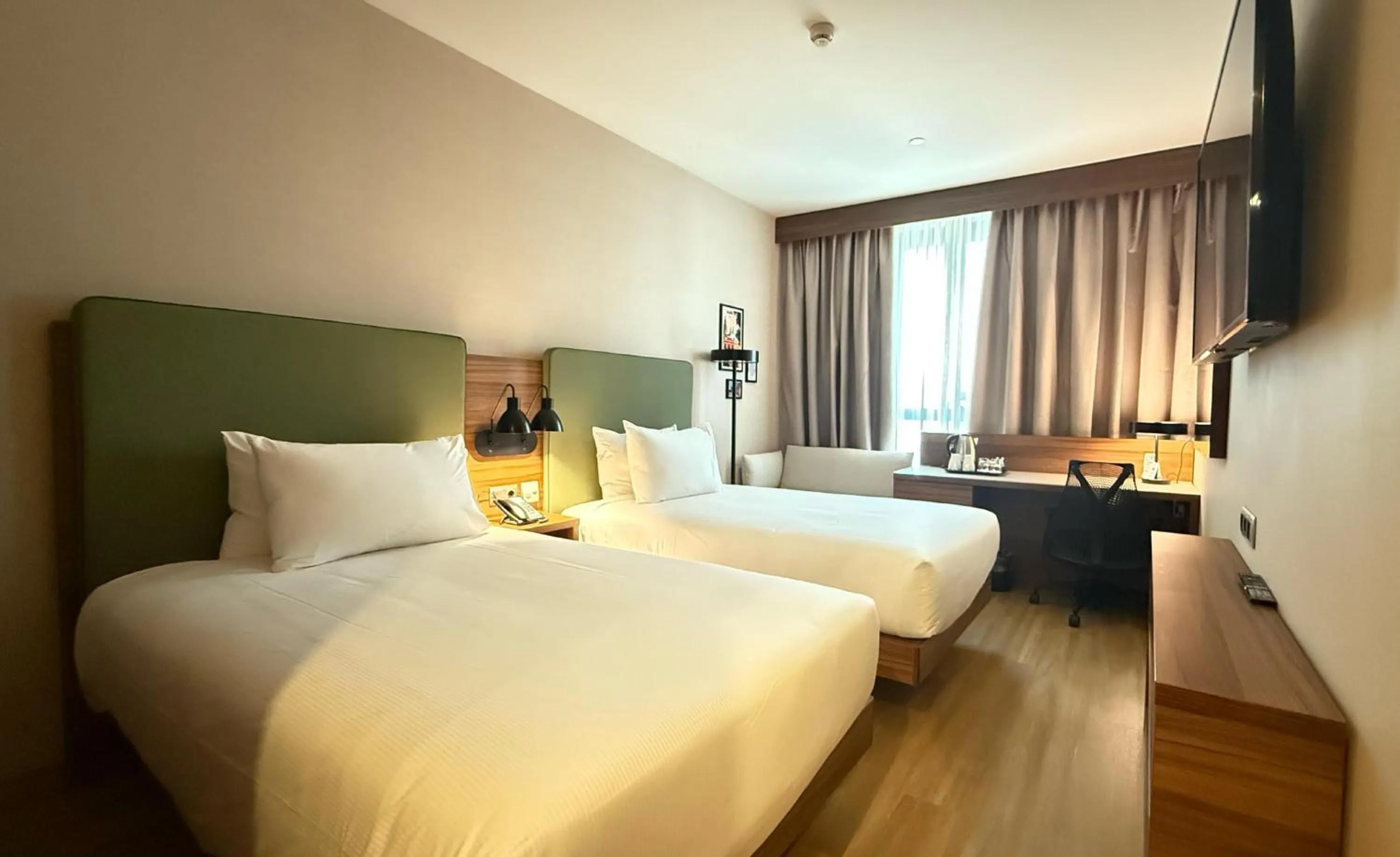 Bed in Hilton Garden Inn Sevilla