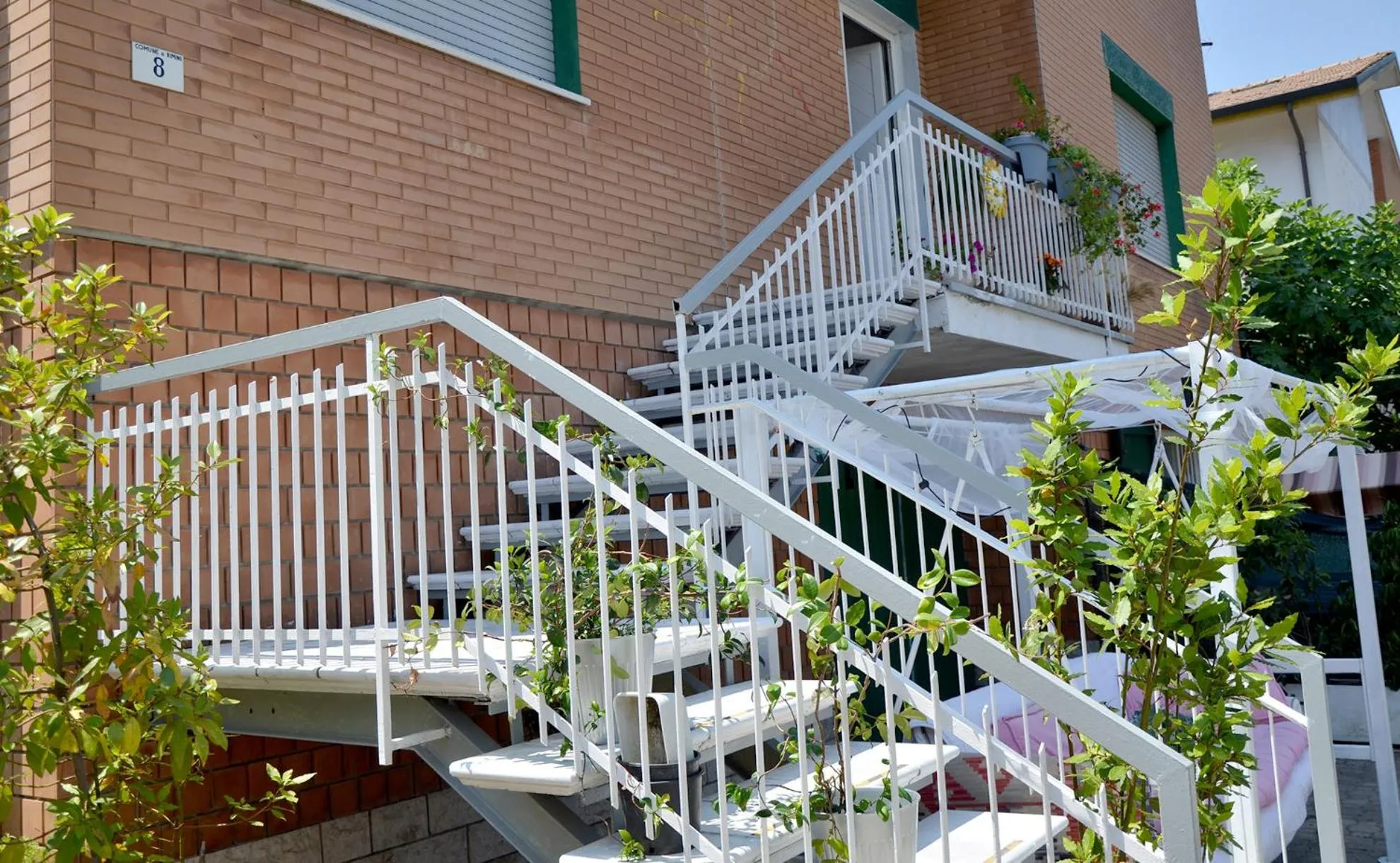 Garden view in Il Sole